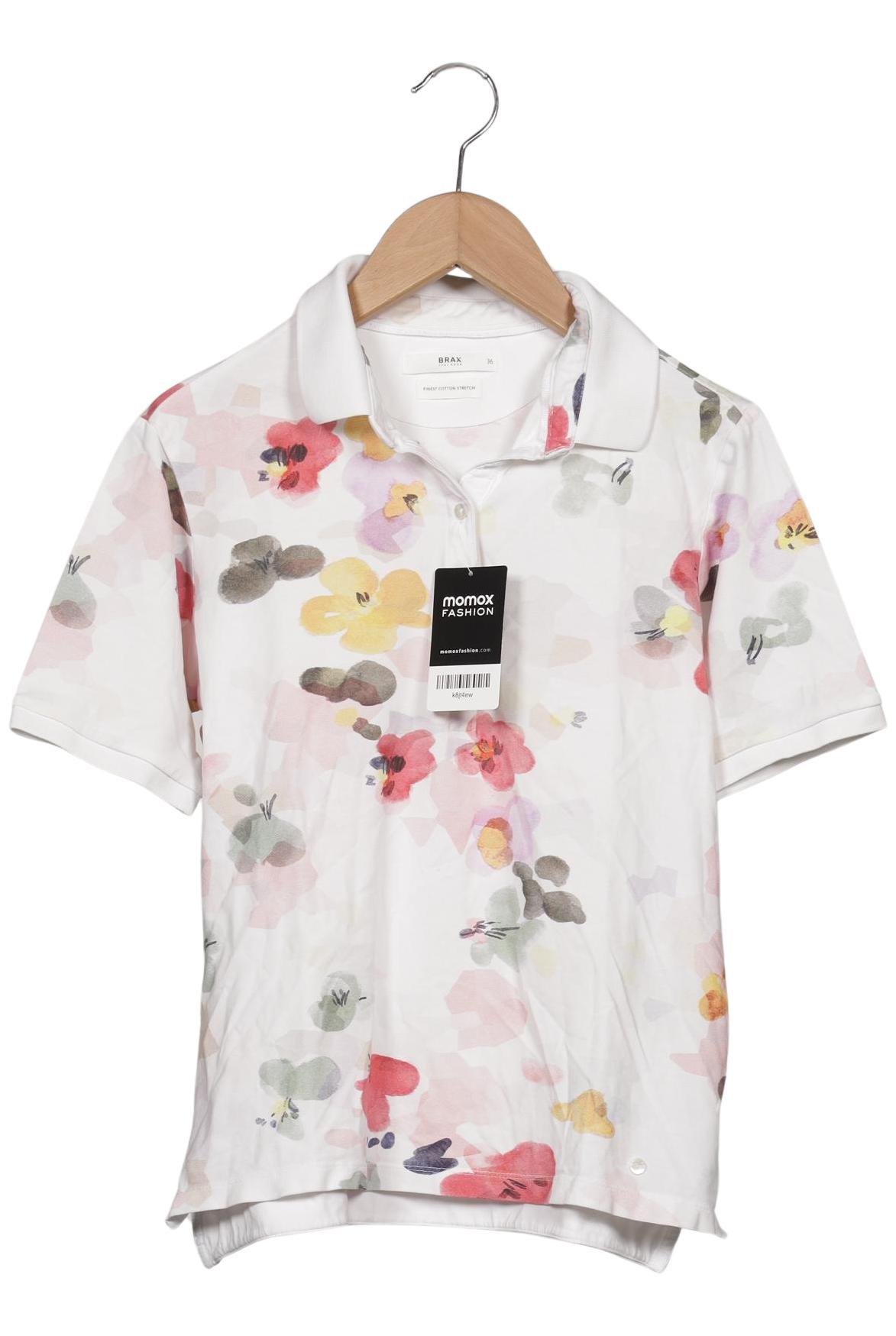 

Brax Damen Poloshirt, weiß, Gr. 36