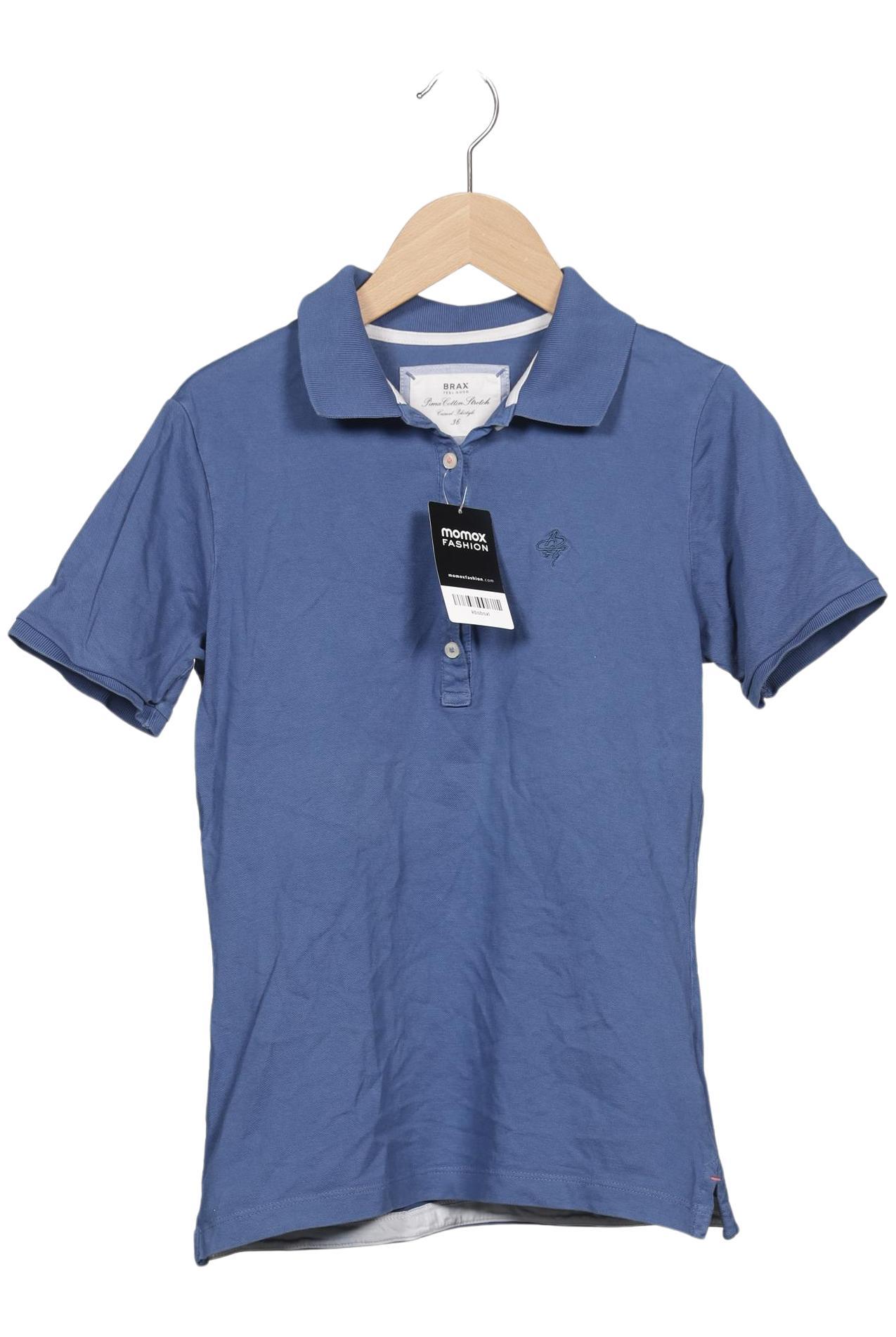 

Brax Damen Poloshirt, blau, Gr. 36
