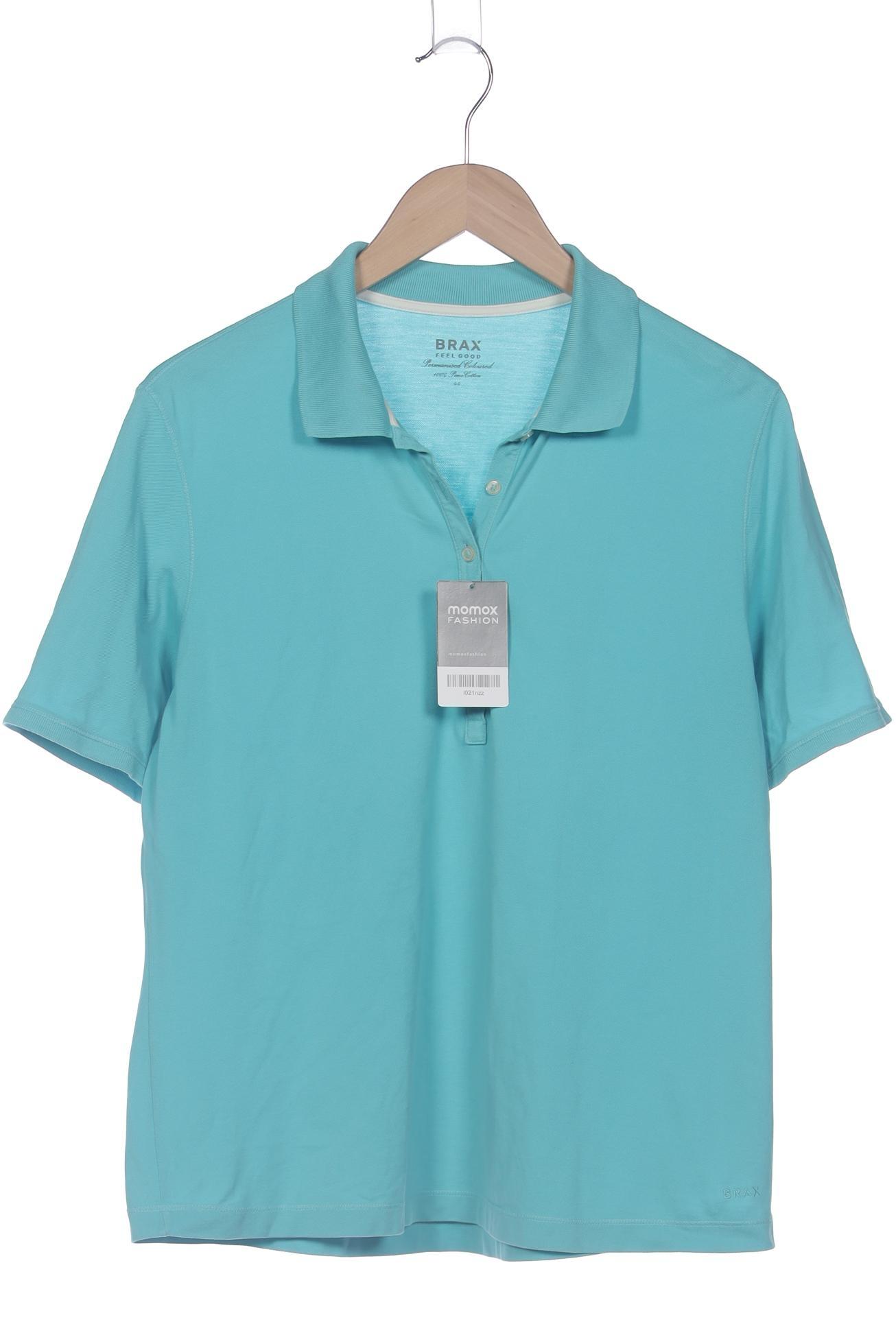 

Brax Damen Poloshirt, blau, Gr. 44