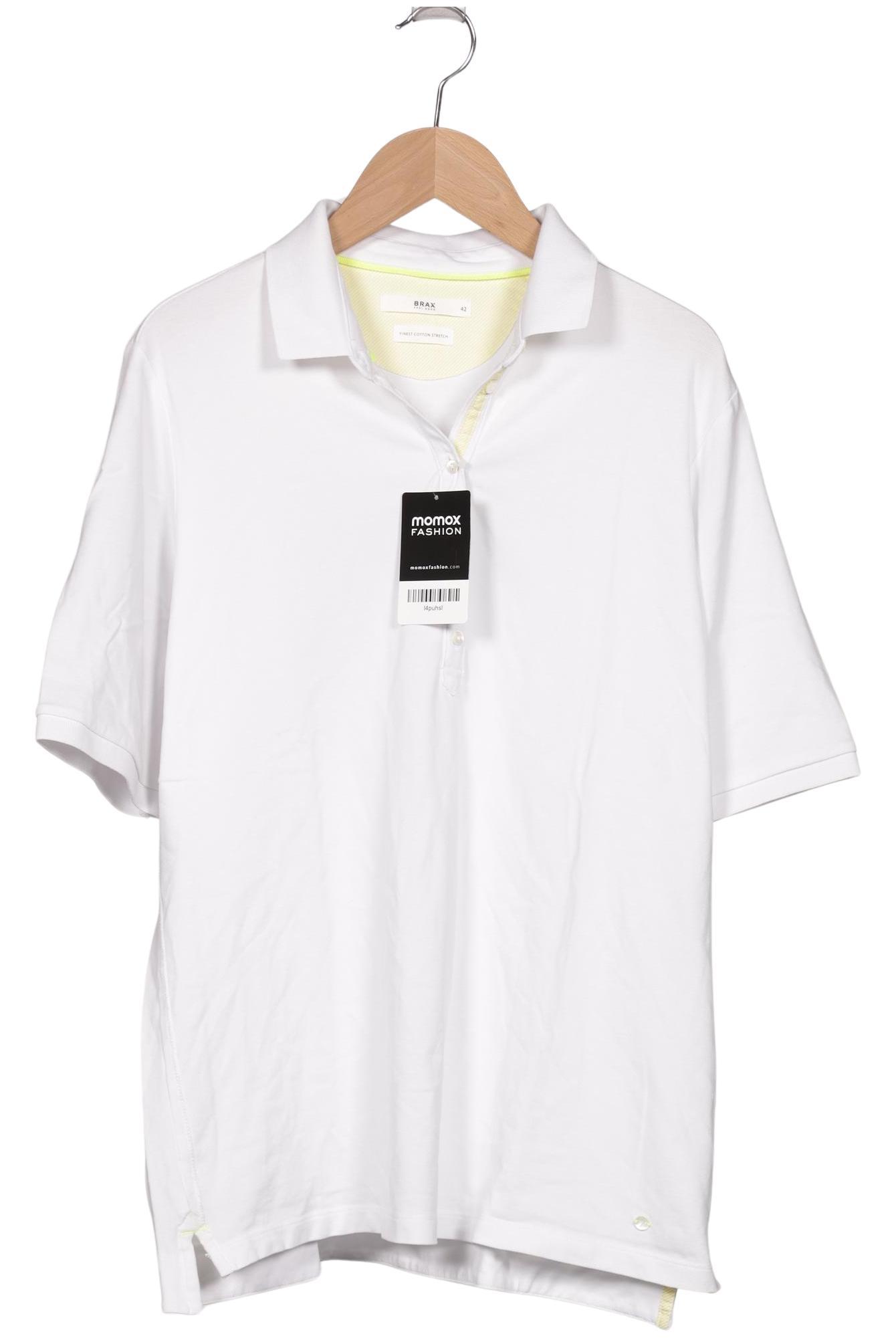 

Brax Damen Poloshirt, weiß, Gr. 42