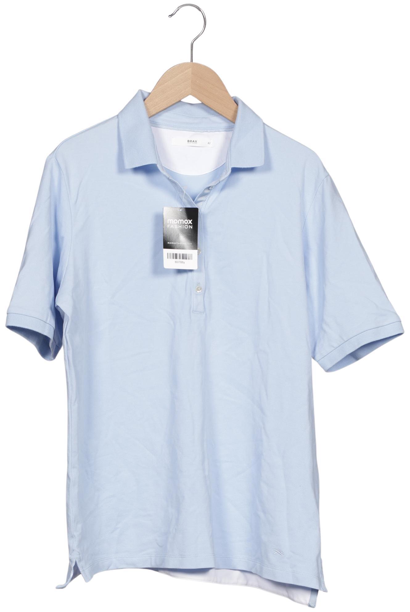 

Brax Damen Poloshirt, hellblau, Gr. 42