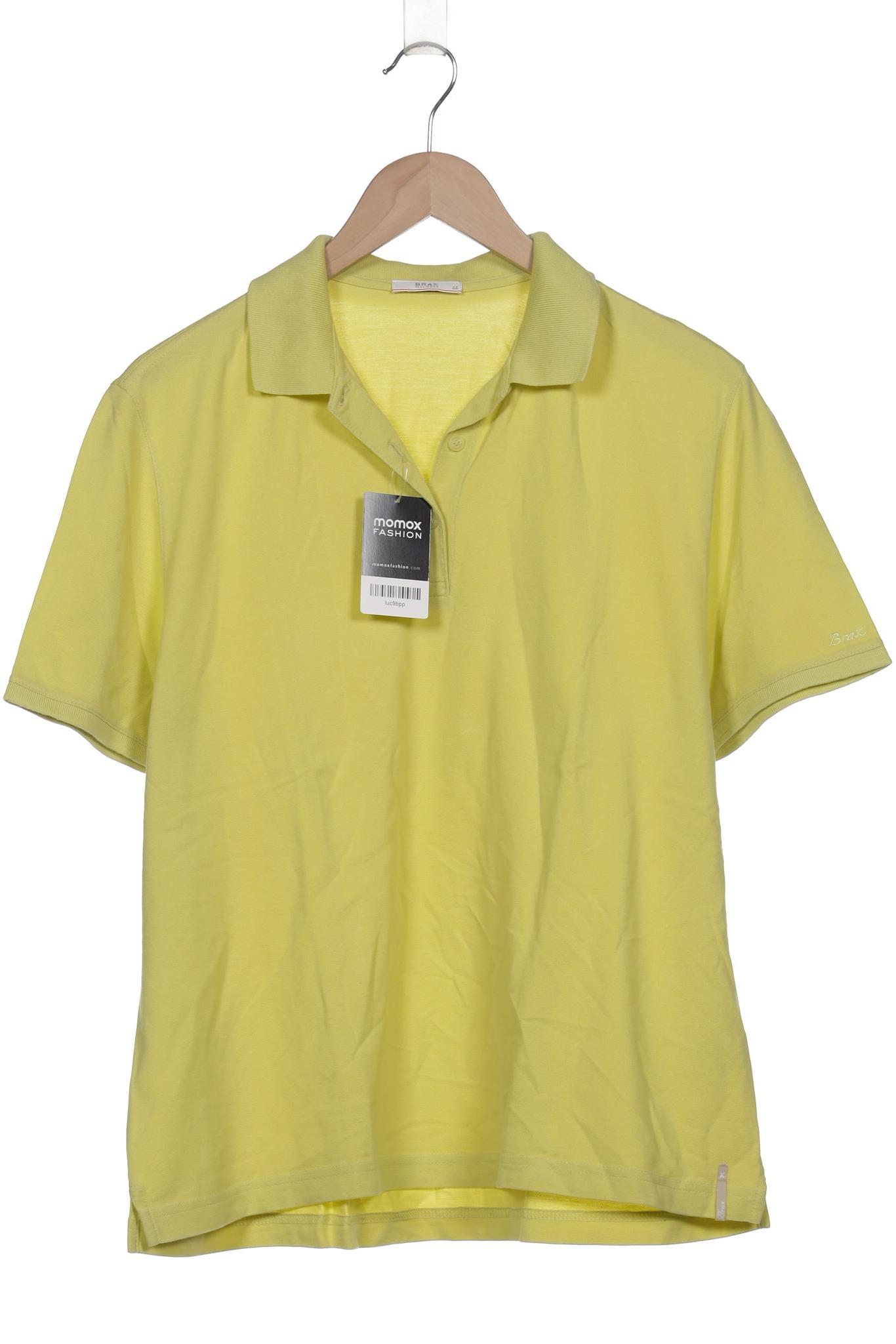 

Brax Damen Poloshirt, gelb, Gr. 46