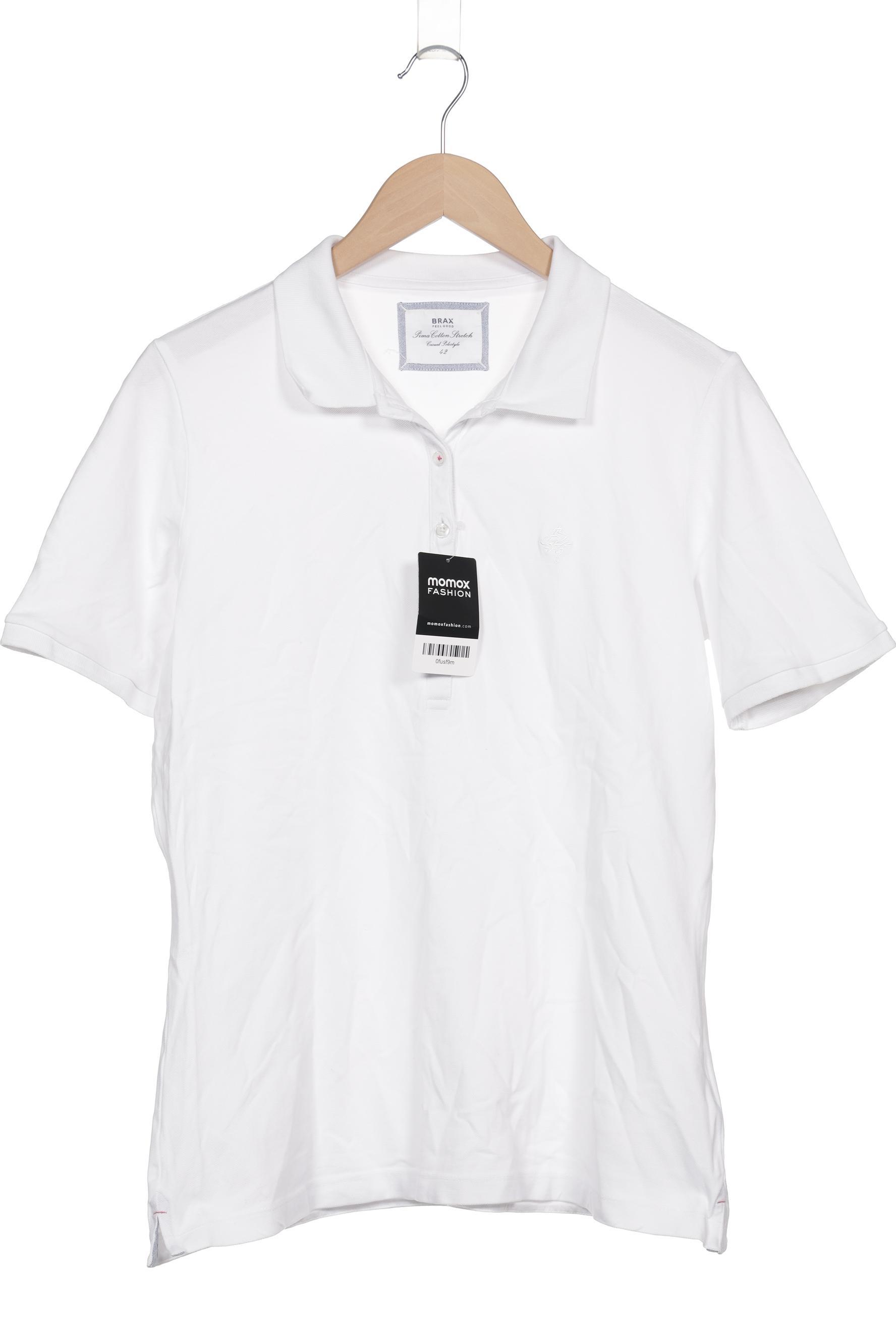

Brax Damen Poloshirt, weiß, Gr. 42