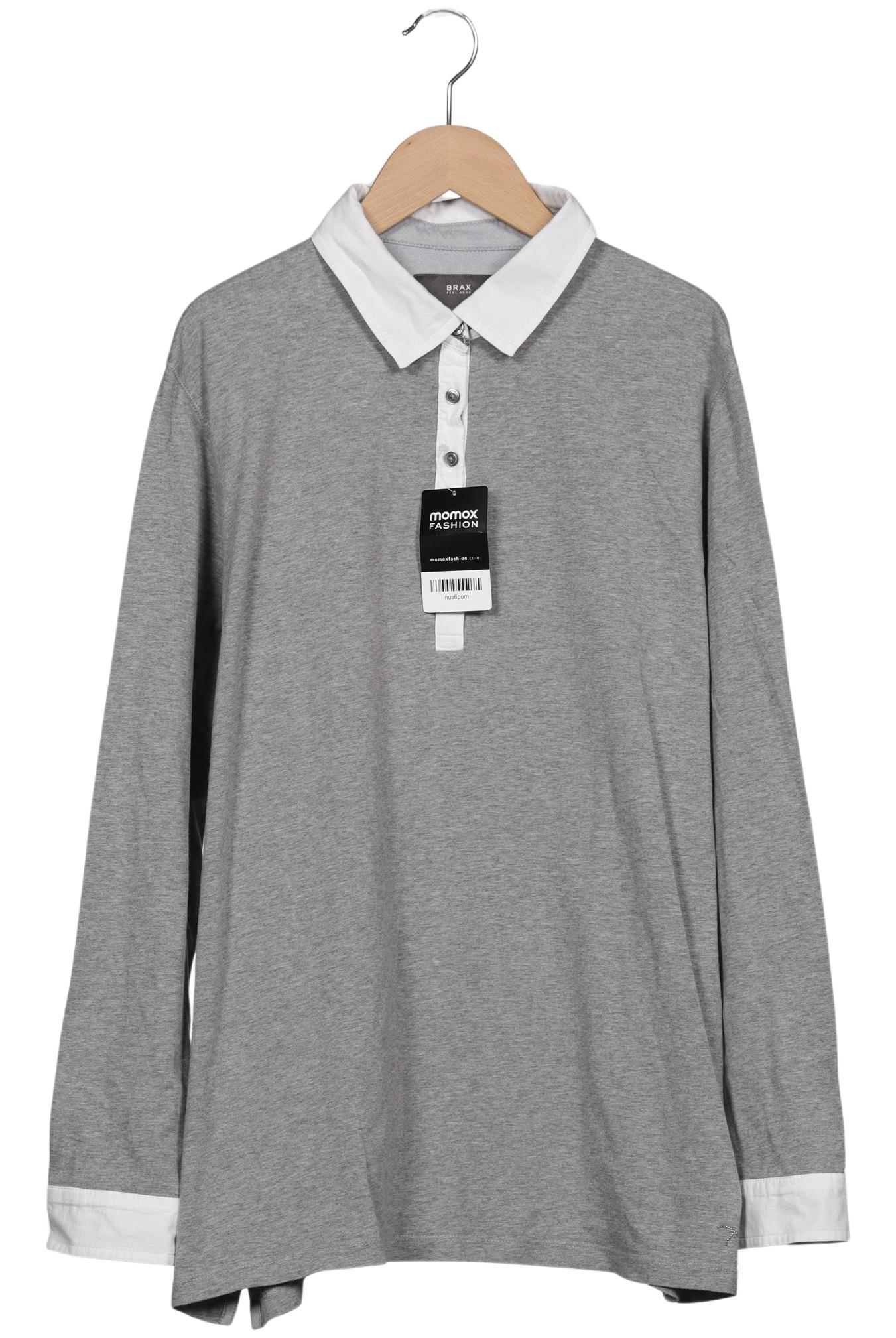 

Brax Damen Poloshirt, grau, Gr. 48