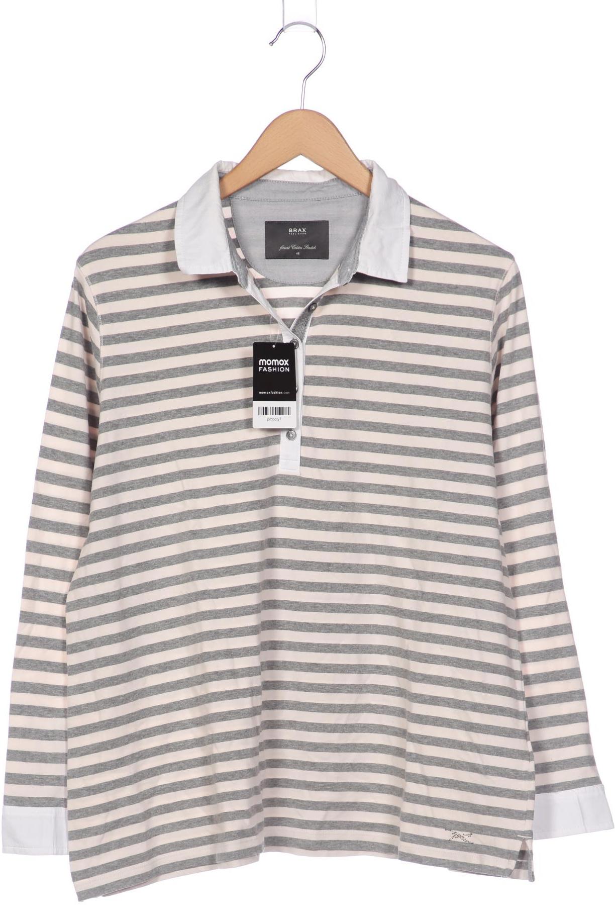 

Brax Damen Poloshirt, grau, Gr. 46
