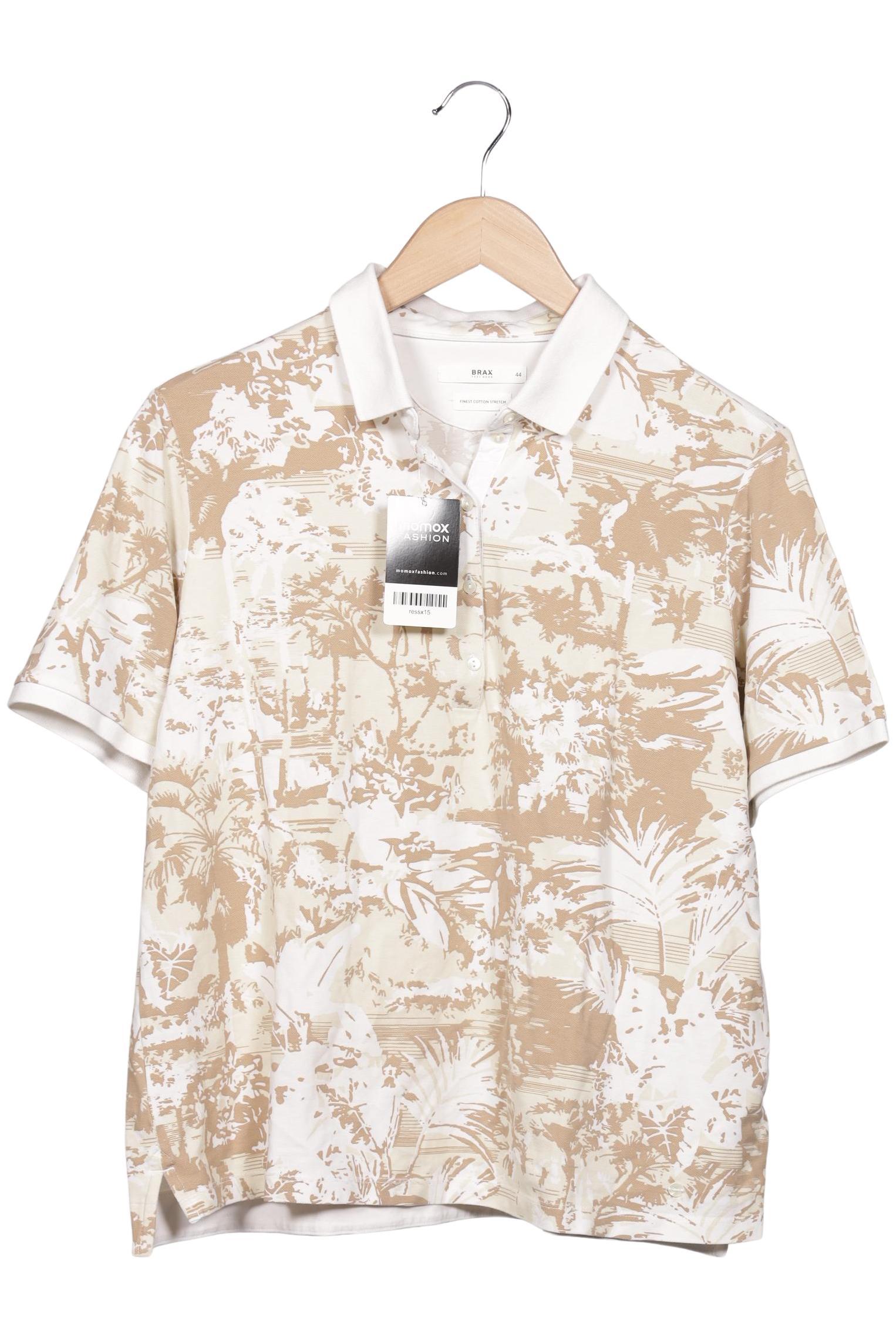 

Brax Damen Poloshirt, beige, Gr. 44