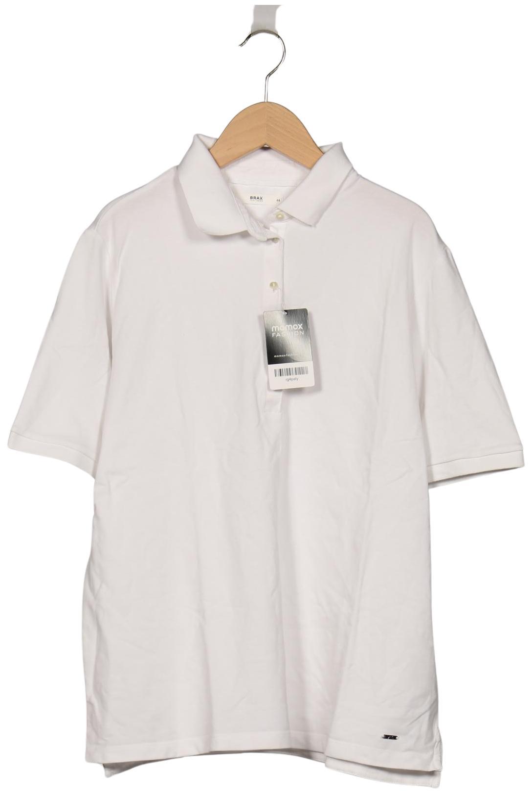 

Brax Damen Poloshirt, weiß, Gr. 44