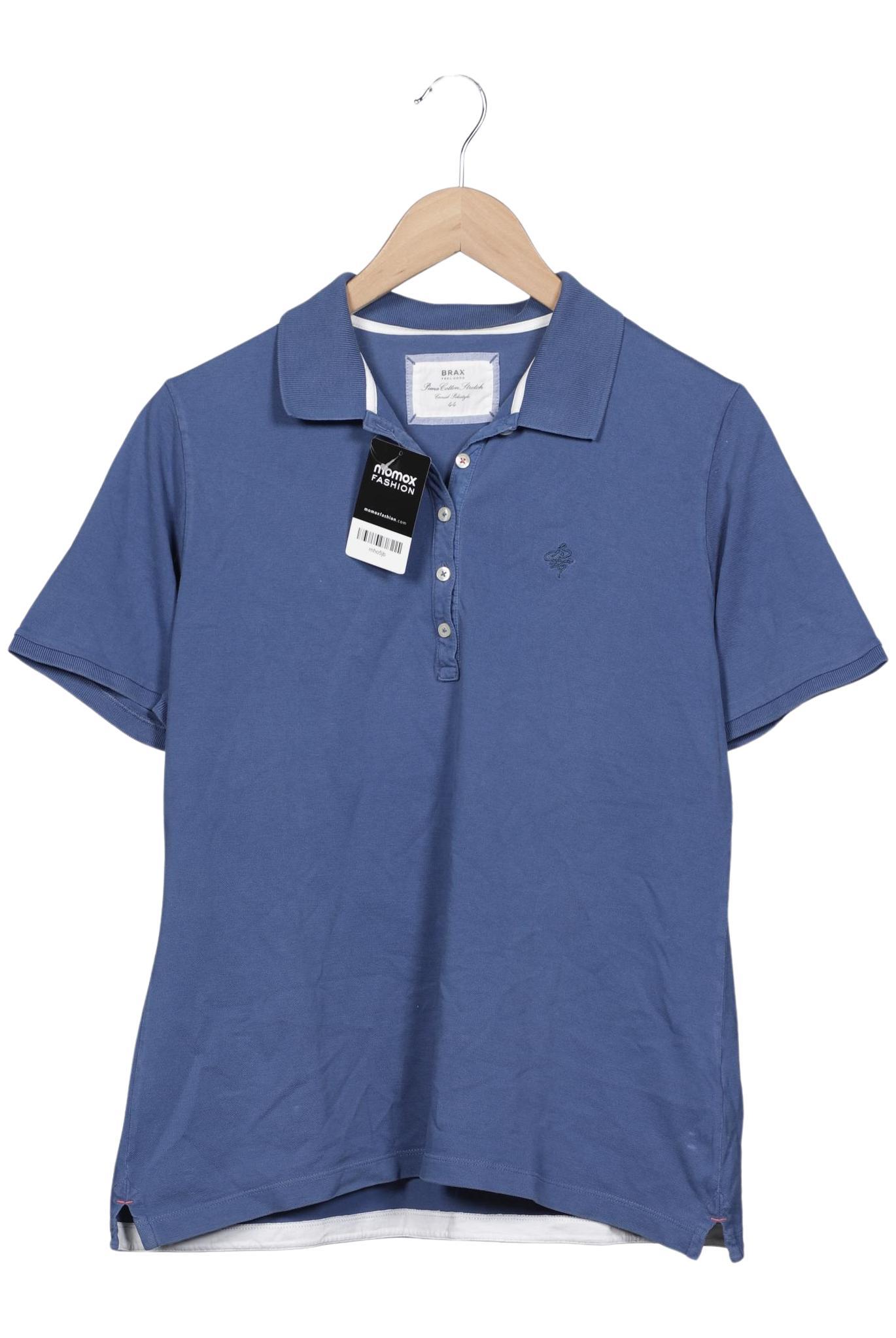 

Brax Damen Poloshirt, blau, Gr. 44