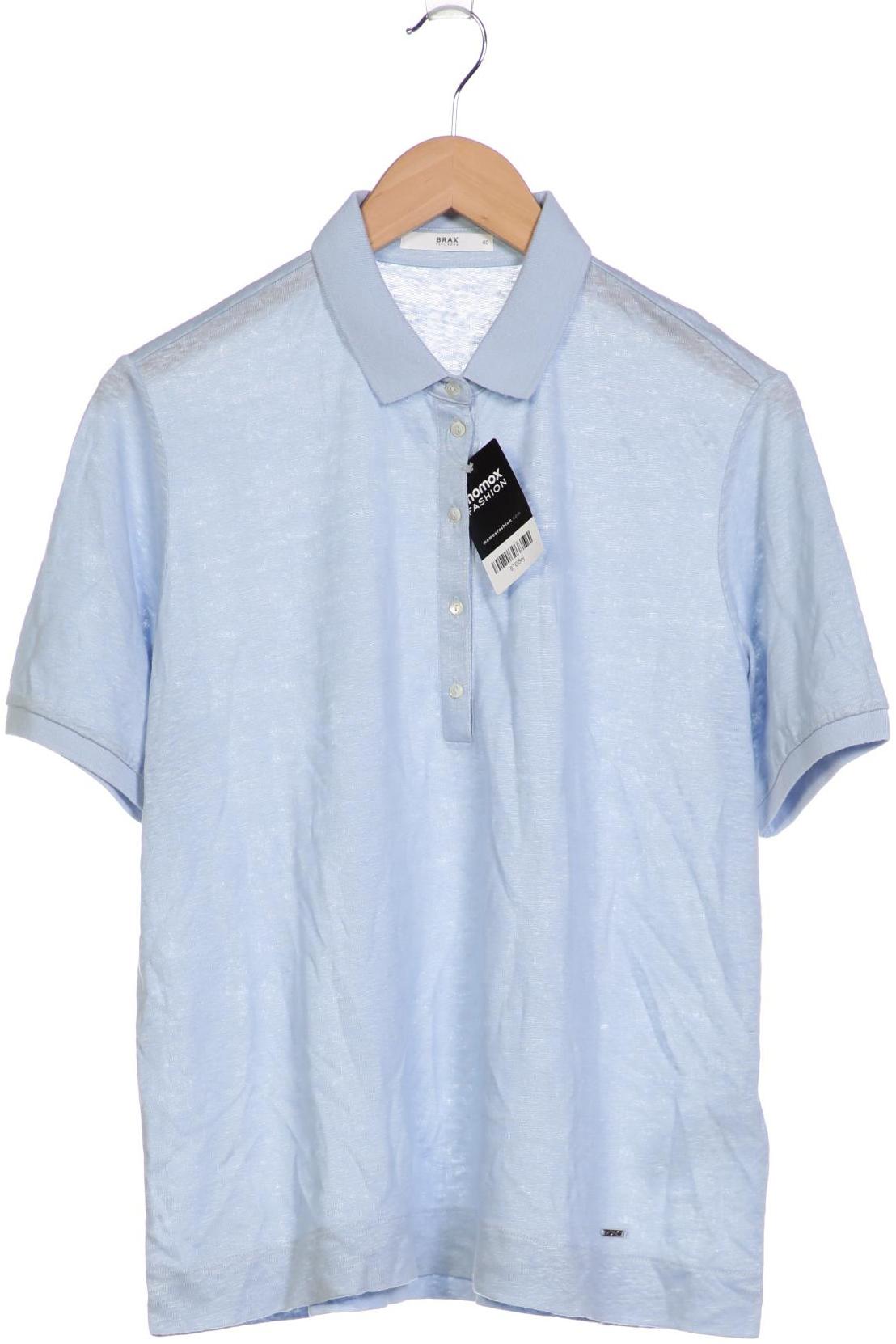 

Brax Damen Poloshirt, hellblau, Gr. 40