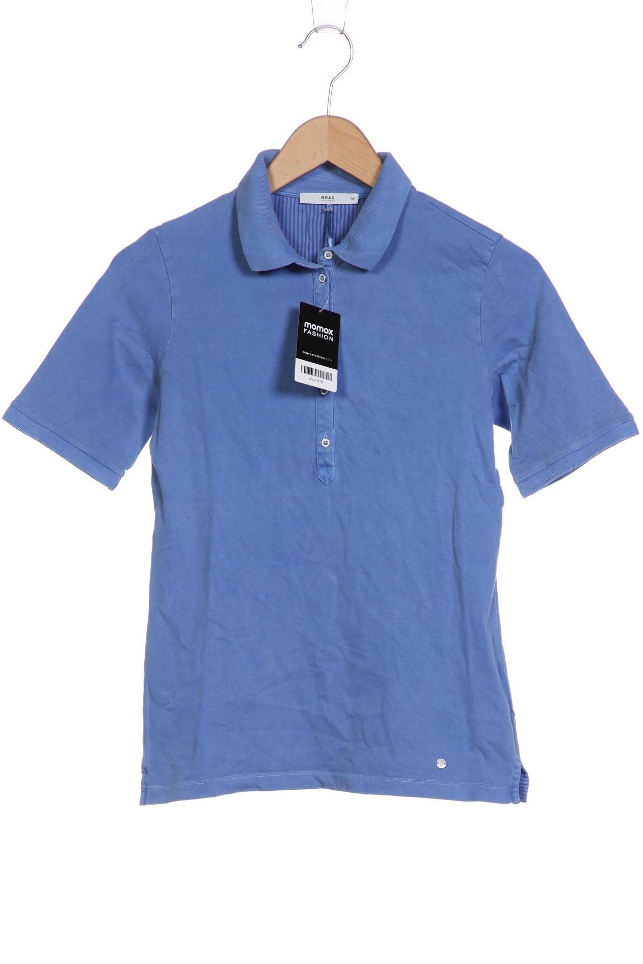 

Brax Damen Poloshirt, blau, Gr. 36