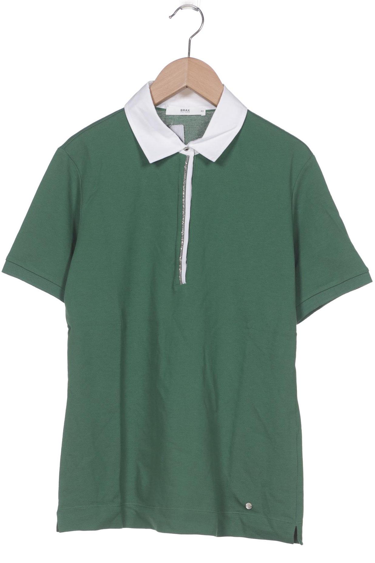 

Brax Damen Poloshirt, grün, Gr. 40
