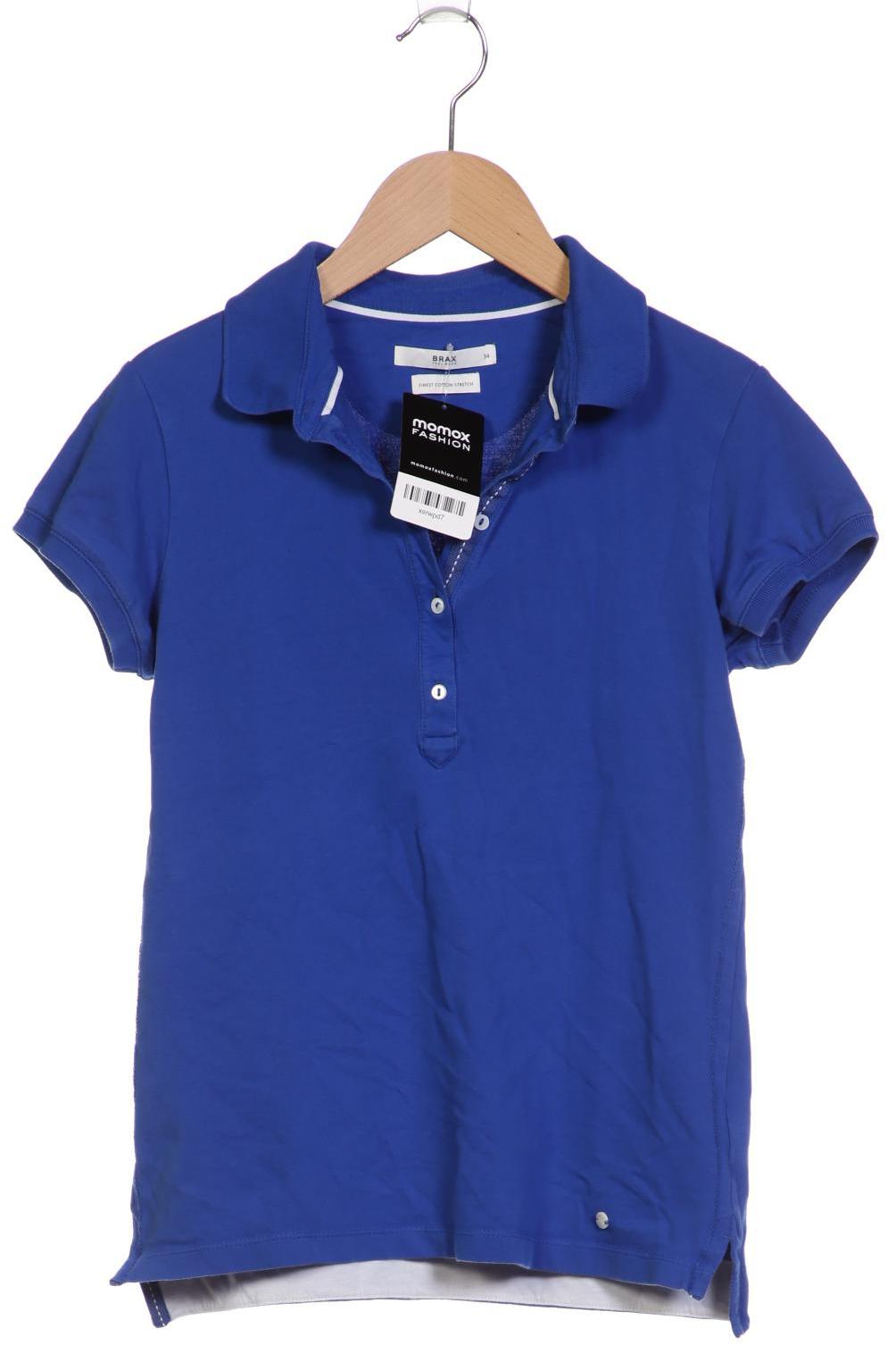 

Brax Damen Poloshirt, blau, Gr. 34