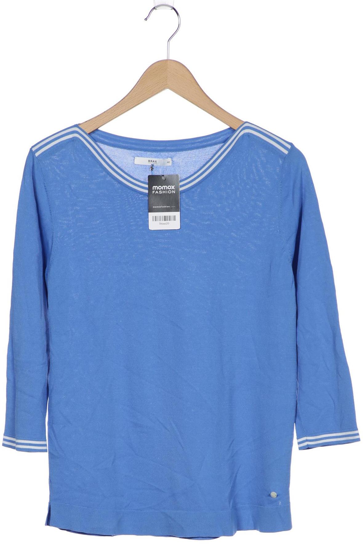 

Brax Damen Pullover, blau, Gr. 40
