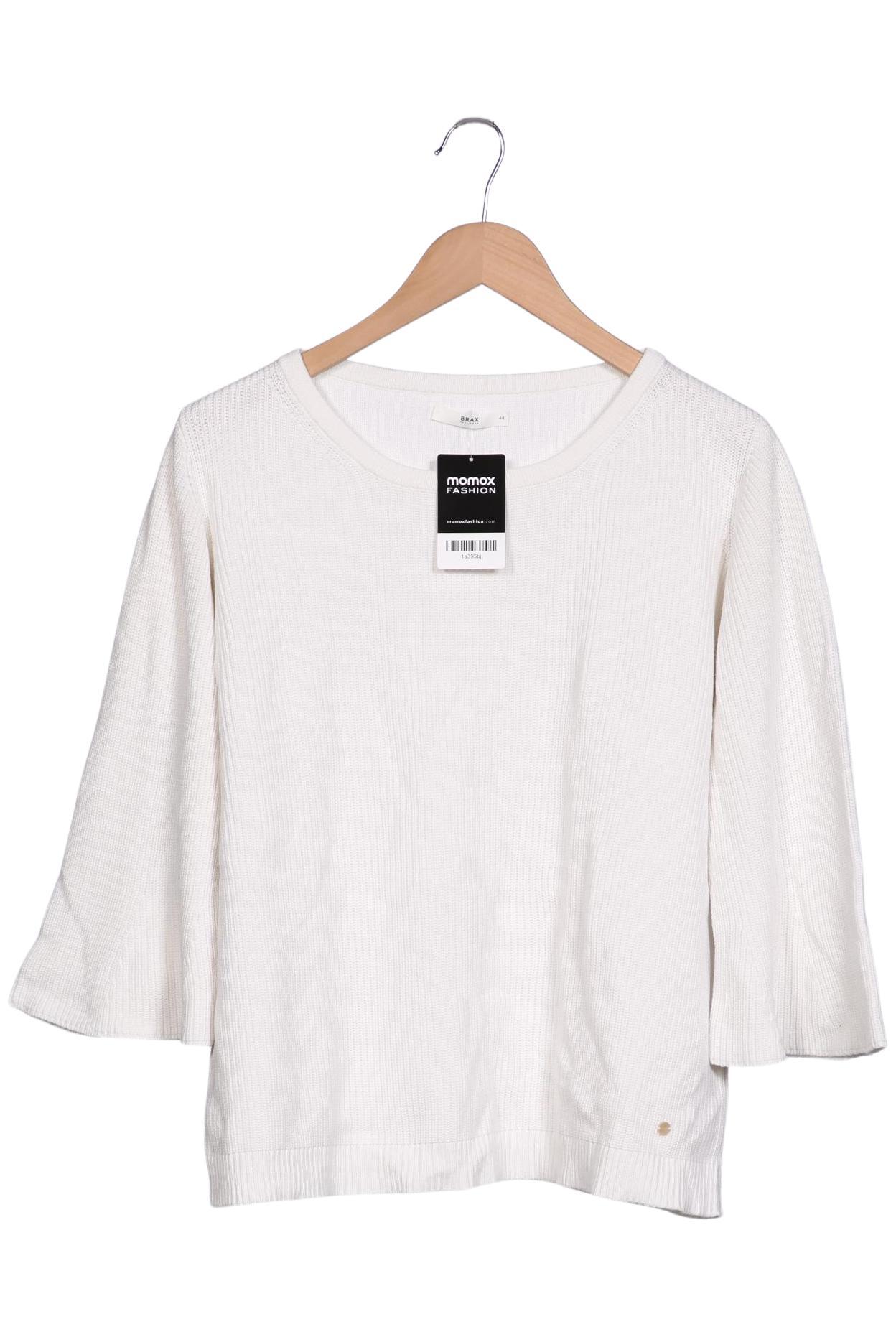 

Brax Damen Pullover, weiß, Gr. 44