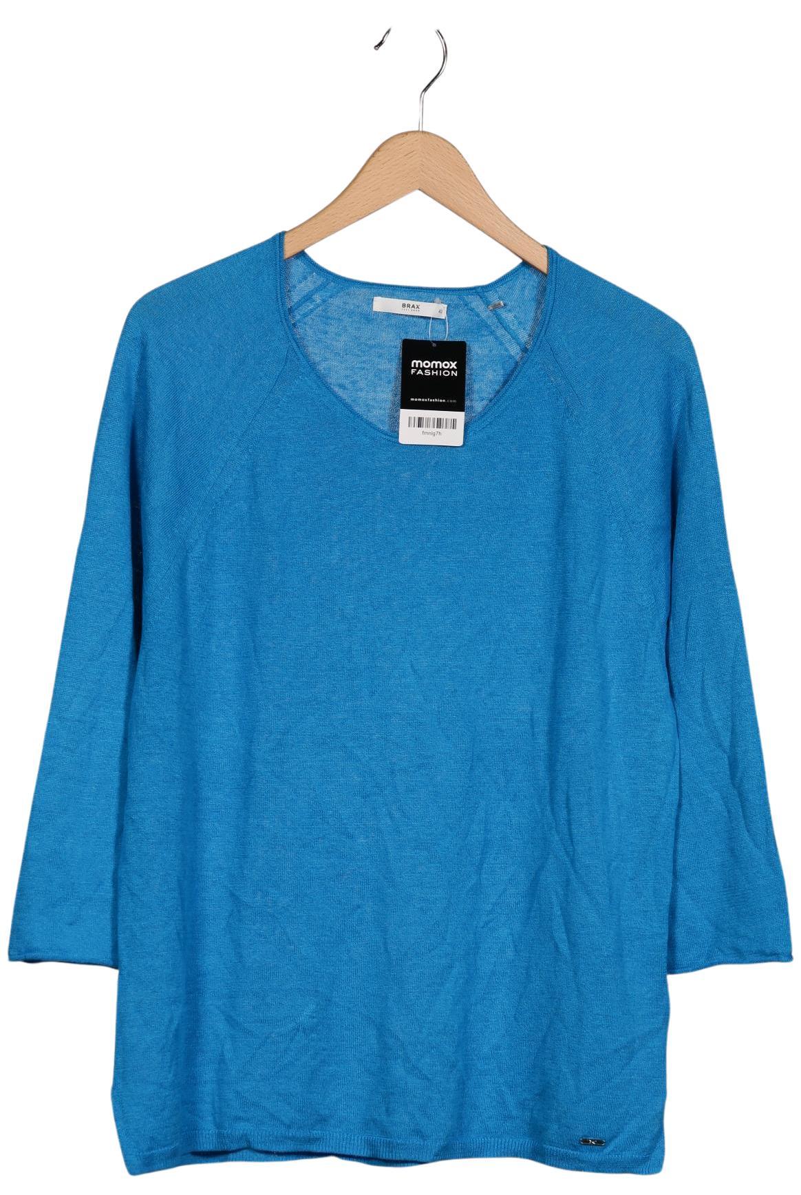 

Brax Damen Pullover, blau, Gr. 42