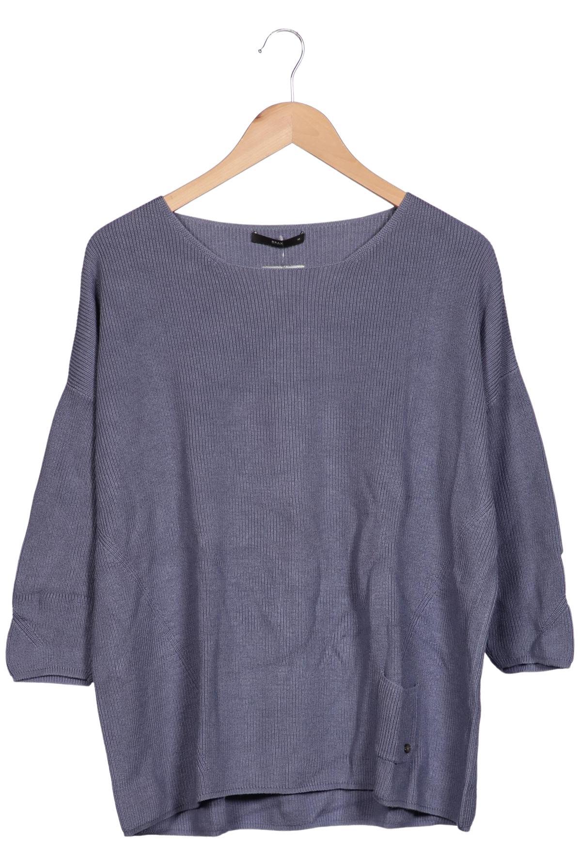 

Brax Damen Pullover, blau, Gr. 48