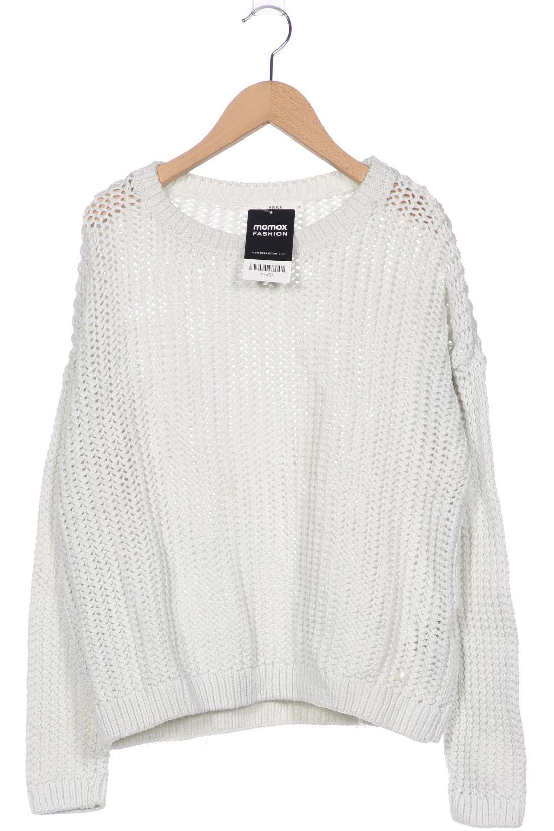 

Brax Damen Pullover, weiß, Gr. 38