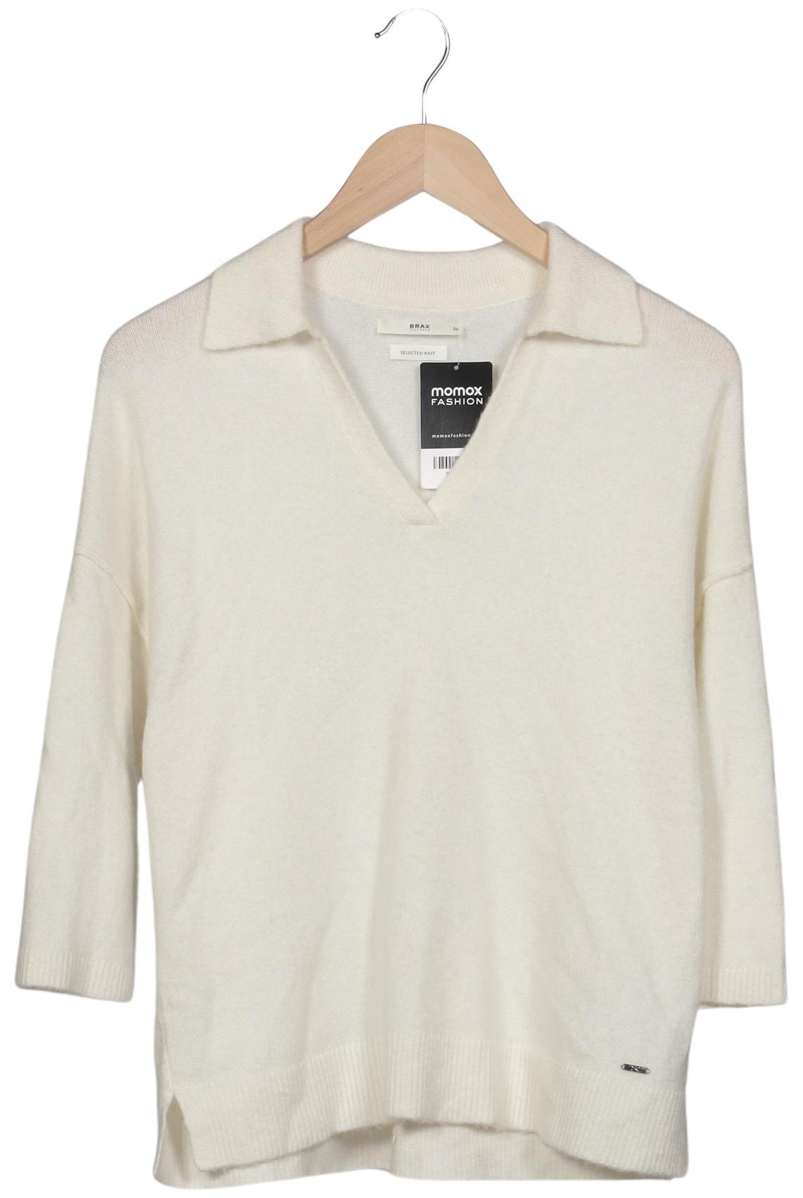 

Brax Damen Pullover, cremeweiß, Gr. 34