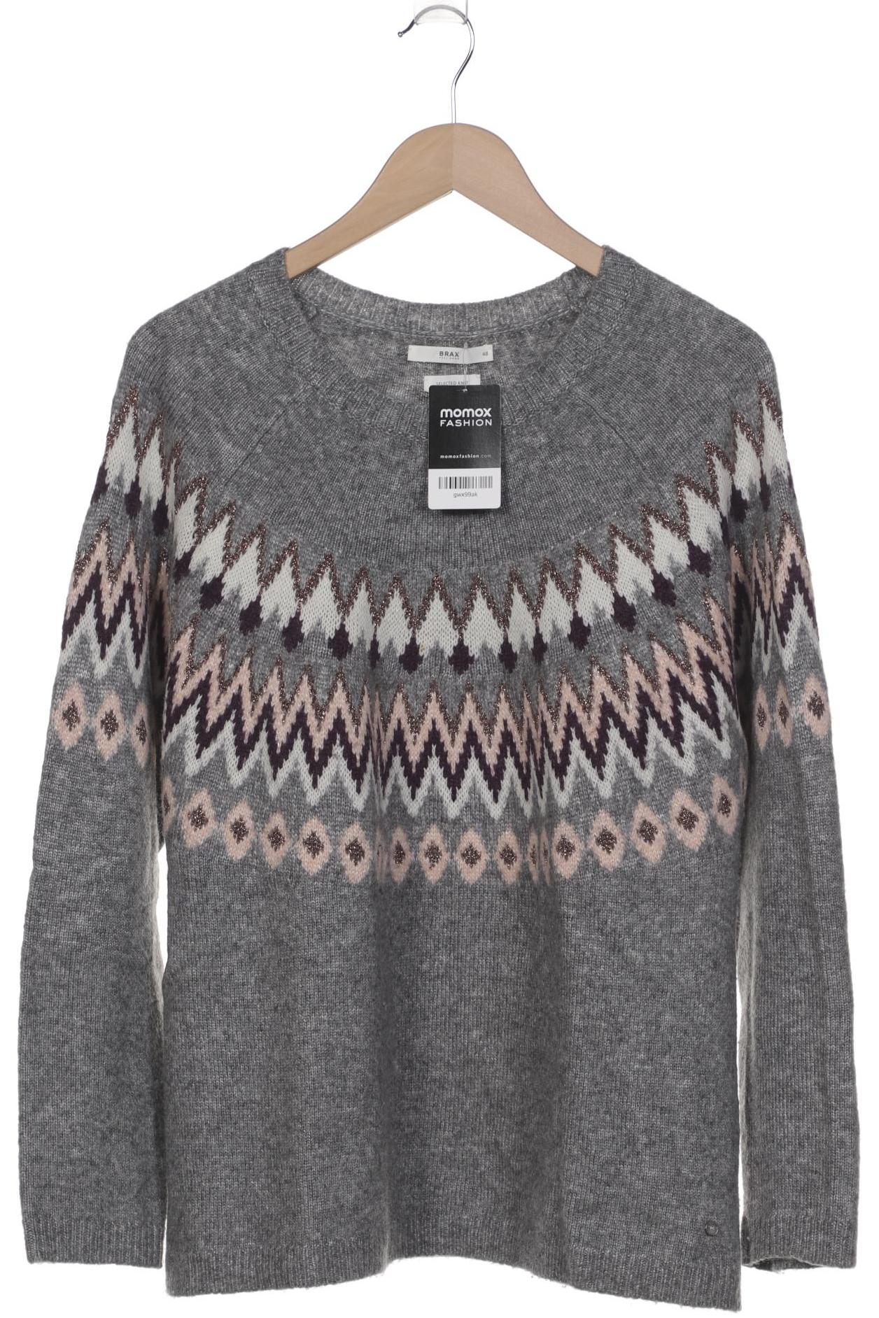 

Brax Damen Pullover, grau, Gr. 48