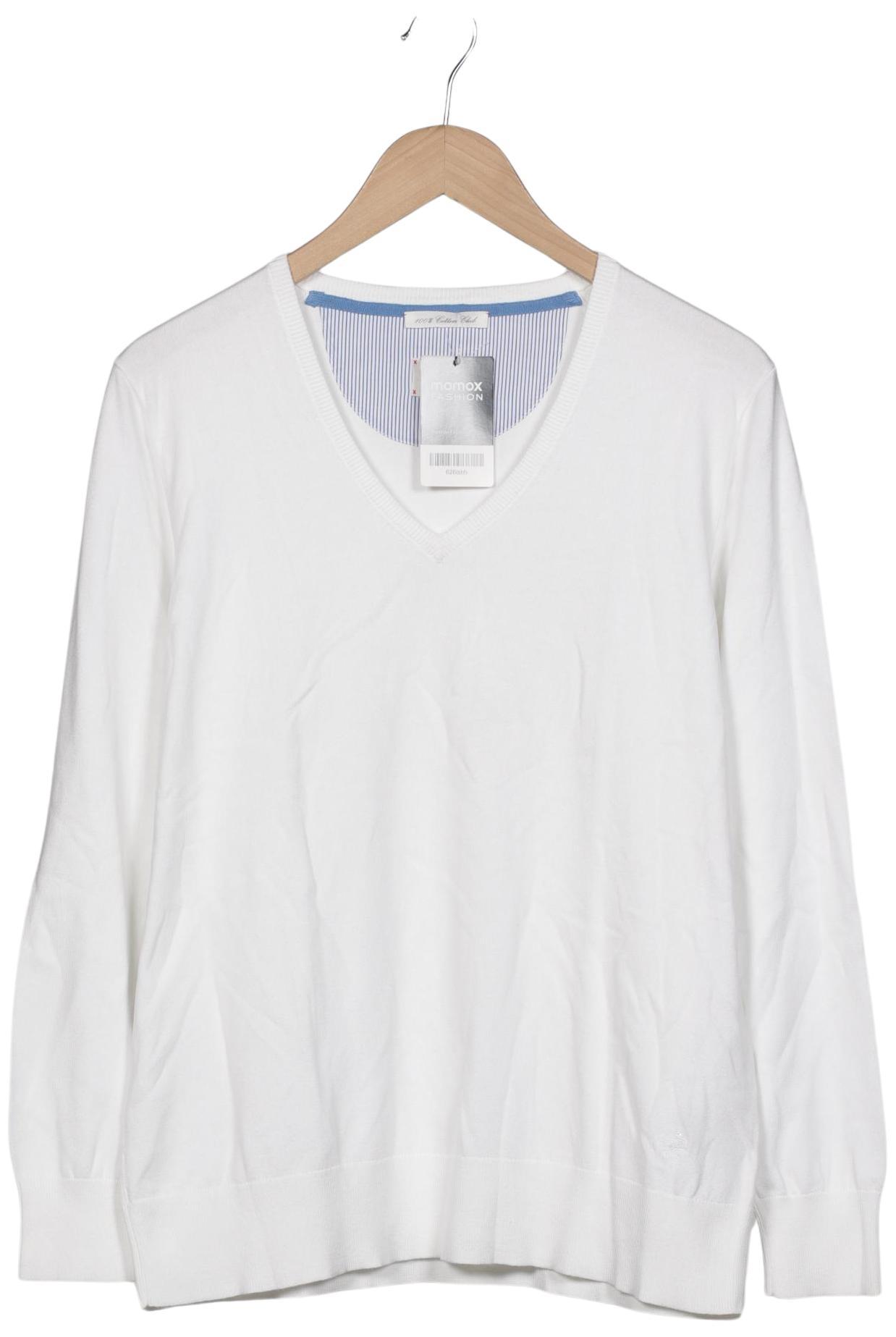 

Brax Damen Pullover, weiß, Gr. 46