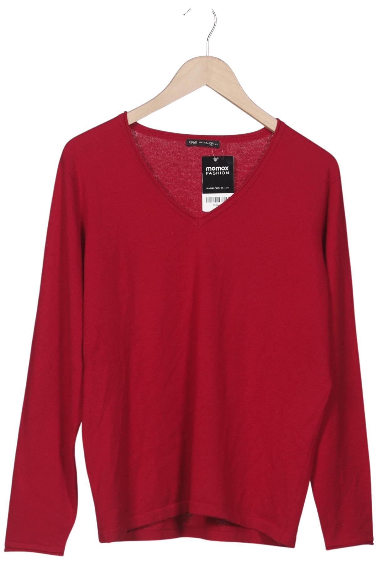 

Brax Damen Pullover, rot, Gr. 48