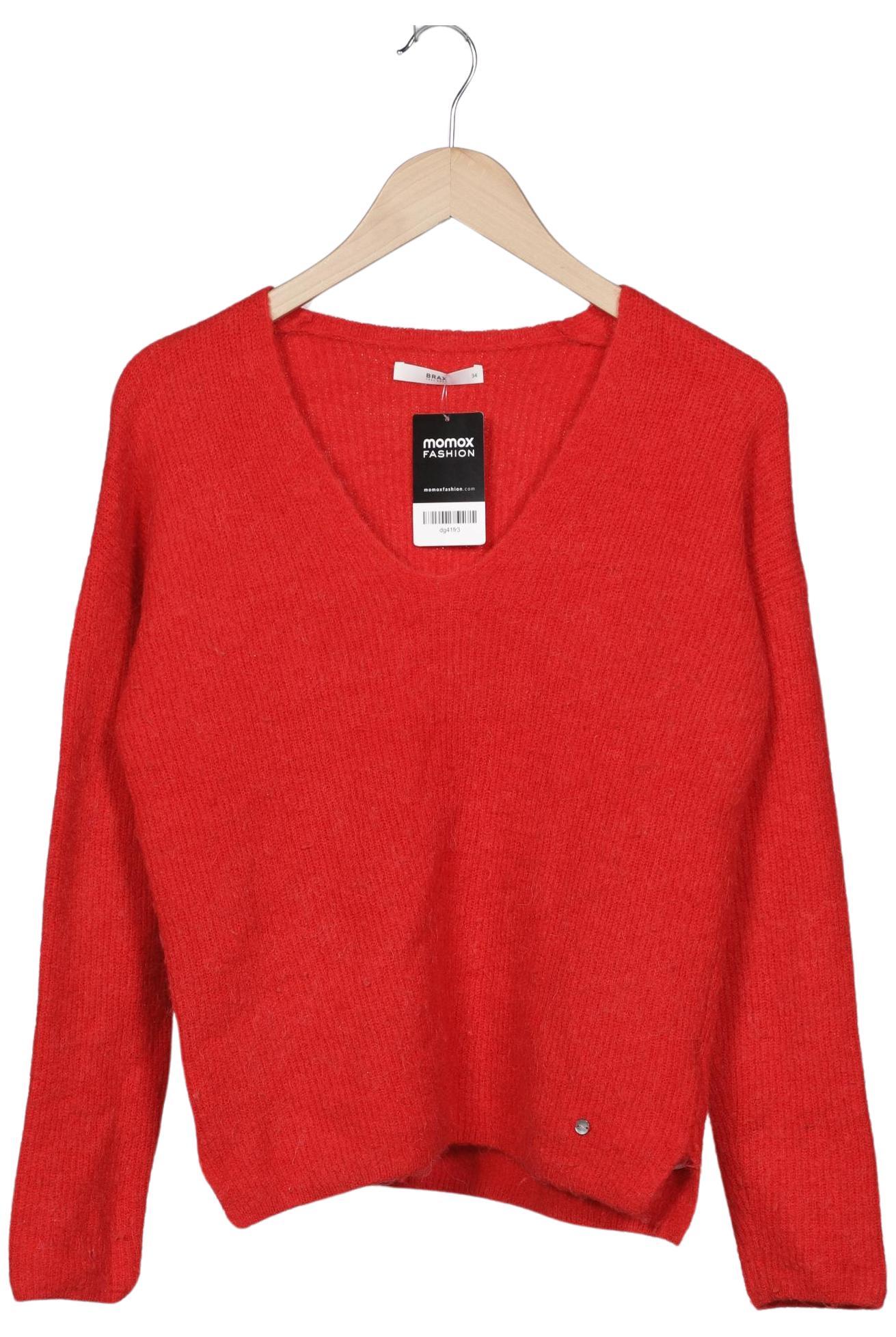 

Brax Damen Pullover, rot, Gr. 34