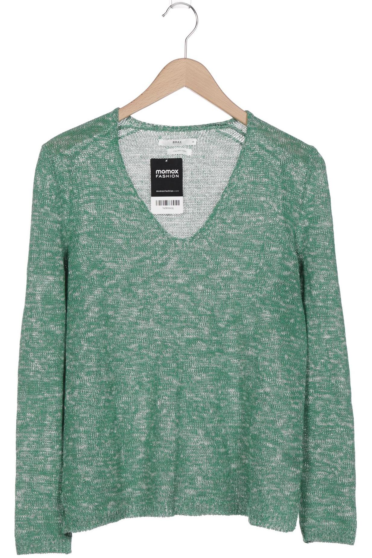

Brax Damen Pullover, grün, Gr. 38