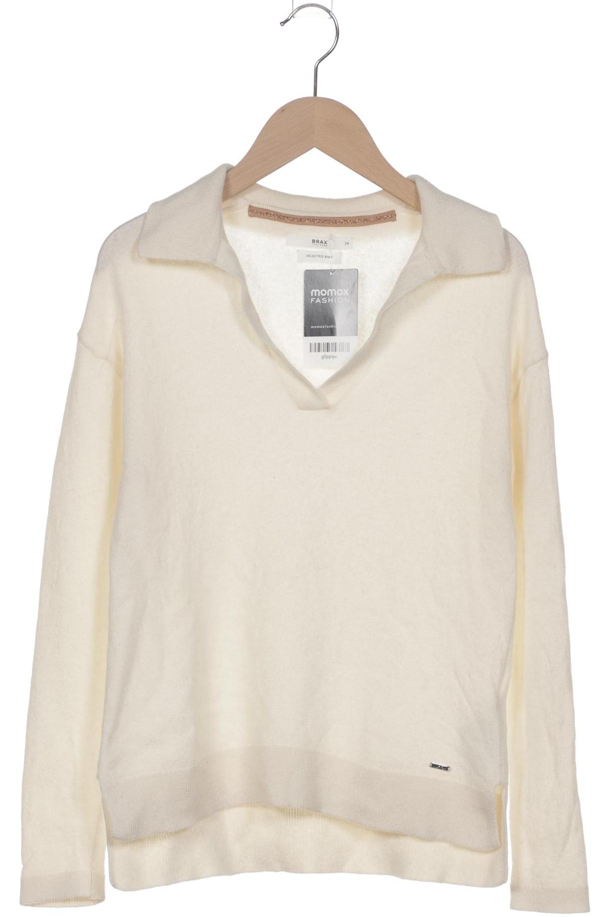 

Brax Damen Pullover, cremeweiß, Gr. 34