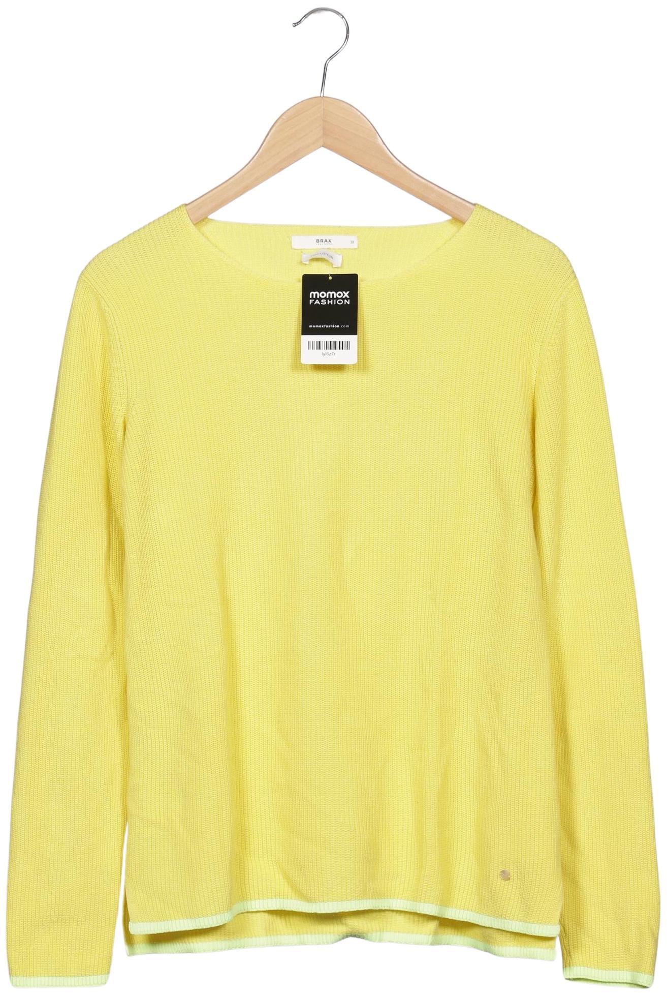 

Brax Damen Pullover, gelb, Gr. 38