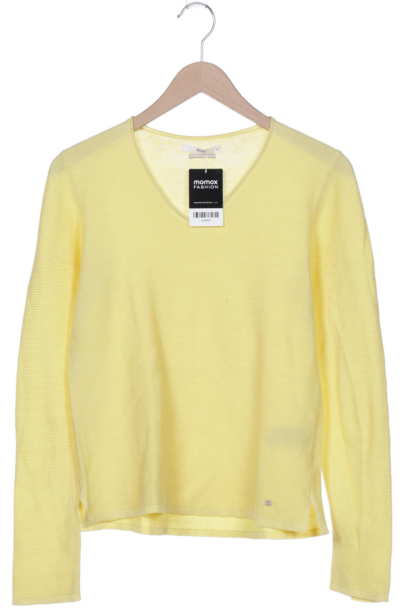 

Brax Damen Pullover, gelb, Gr. 40