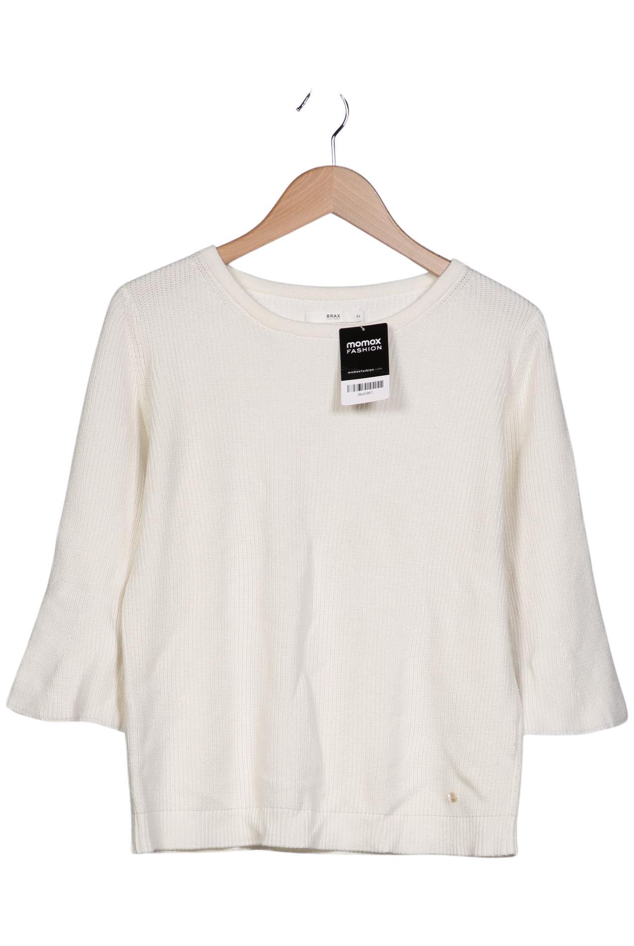 

Brax Damen Pullover, weiß, Gr. 42