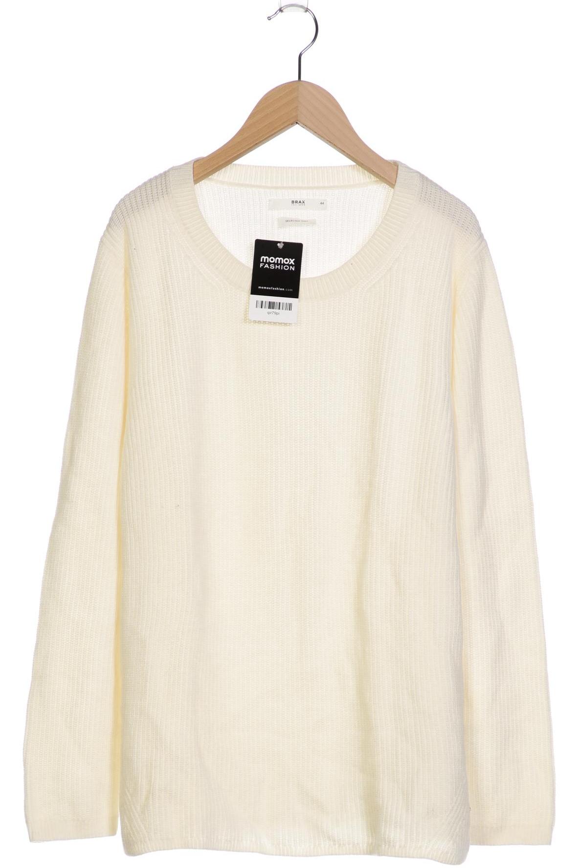 

Brax Damen Pullover, weiß, Gr. 44