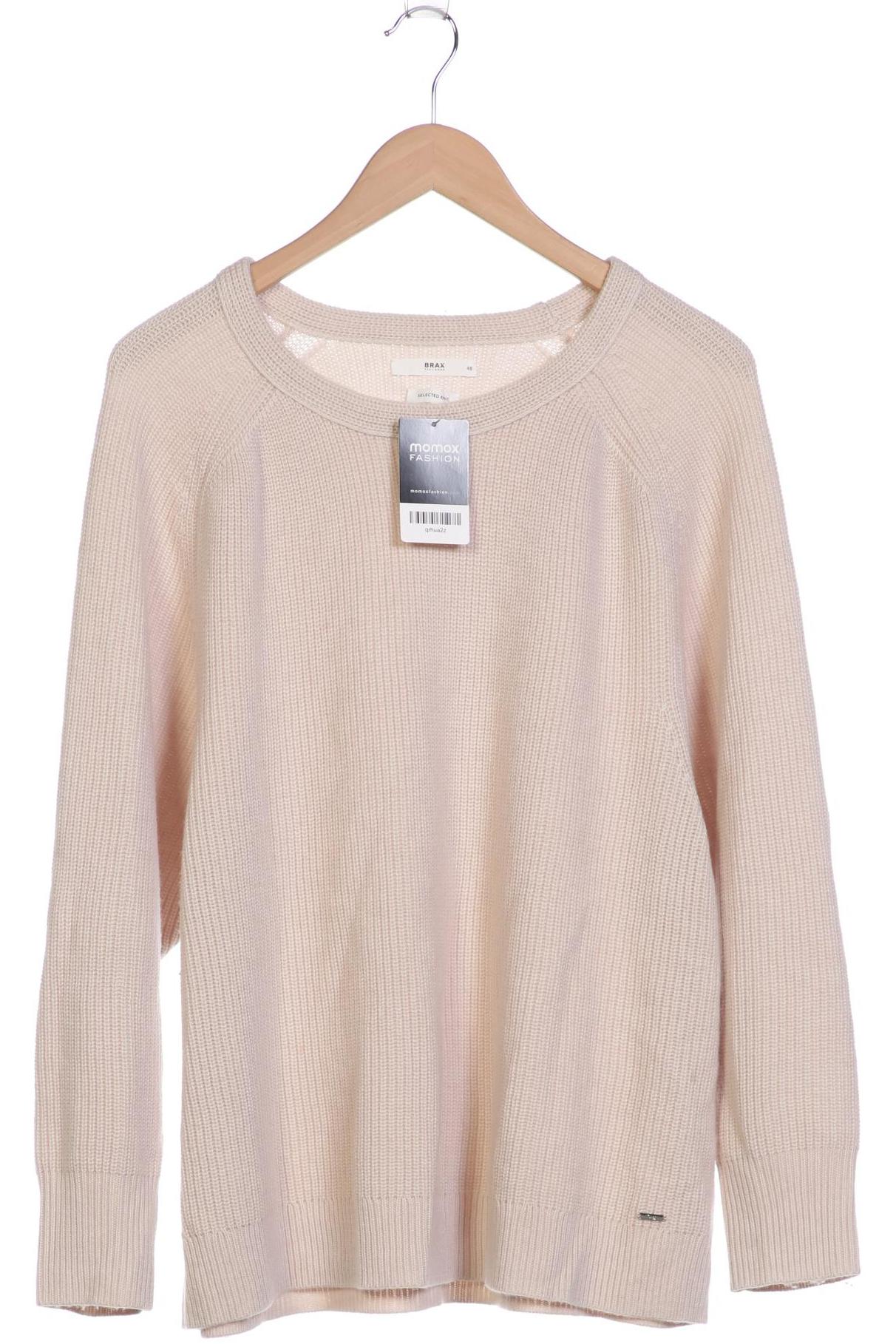 

Brax Damen Pullover, beige, Gr. 48