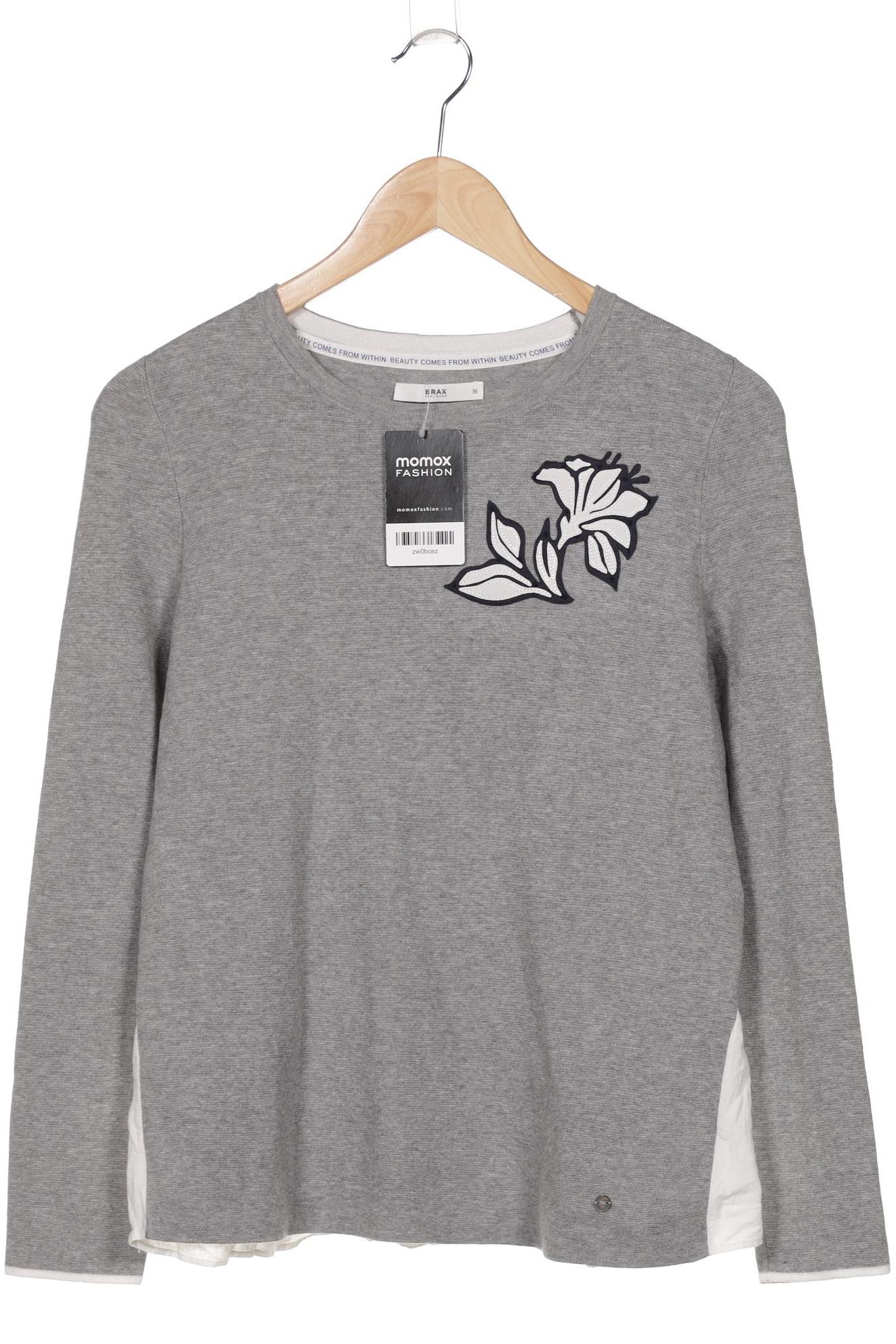 

Brax Damen Pullover, grau, Gr. 36