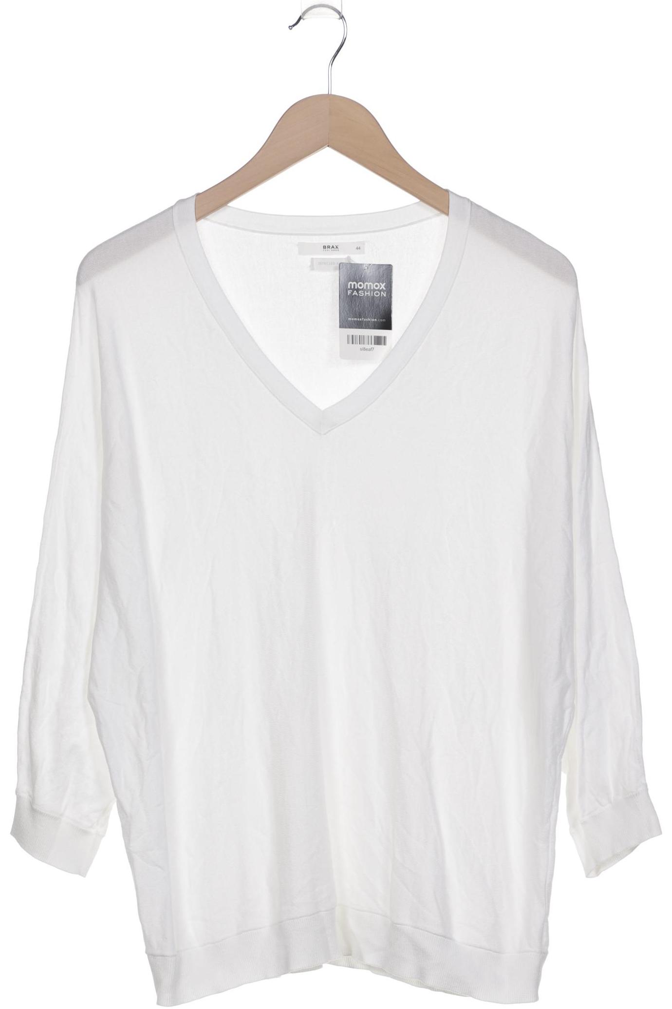 

Brax Damen Pullover, weiß, Gr. 44