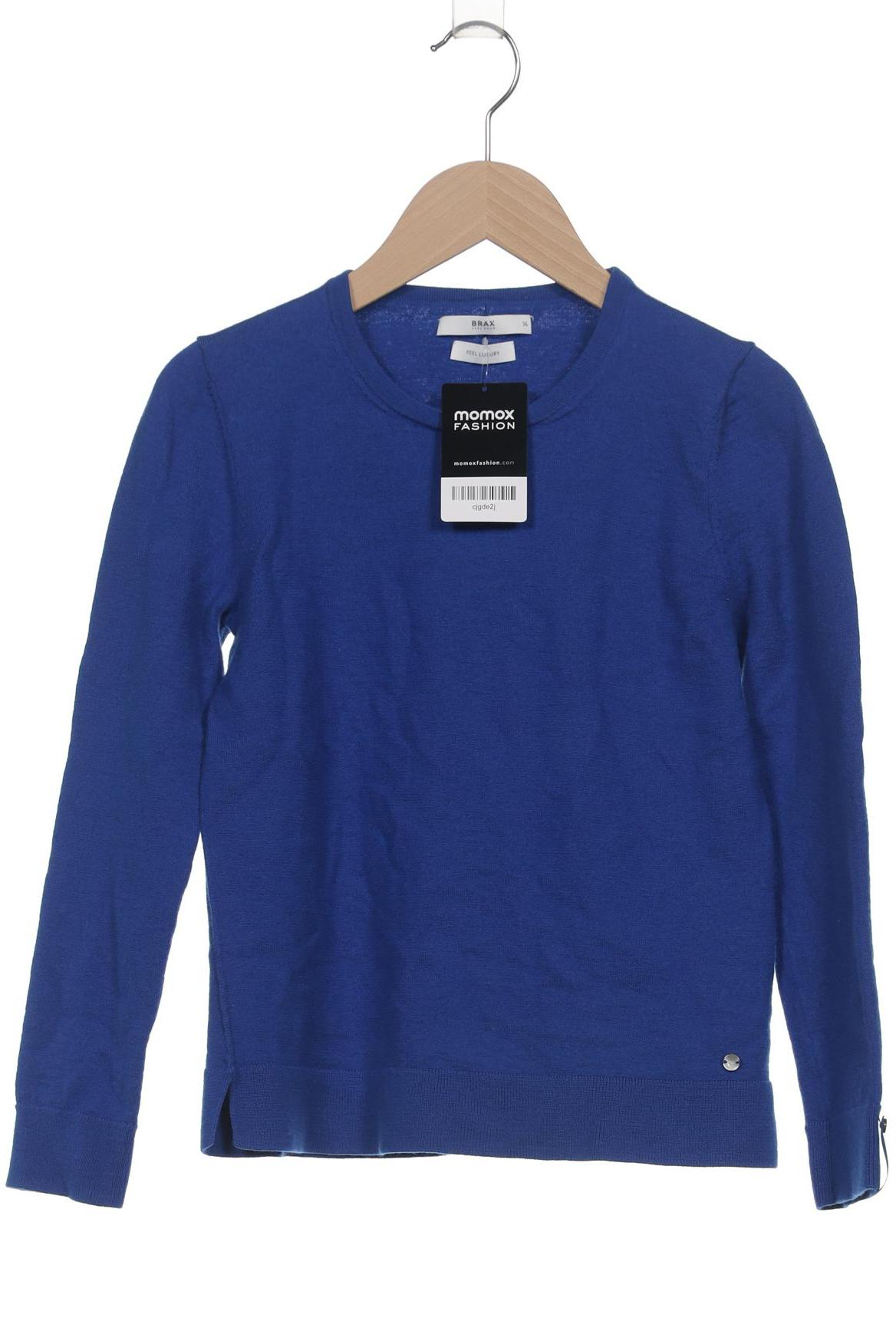 

Brax Damen Pullover, blau, Gr. 36