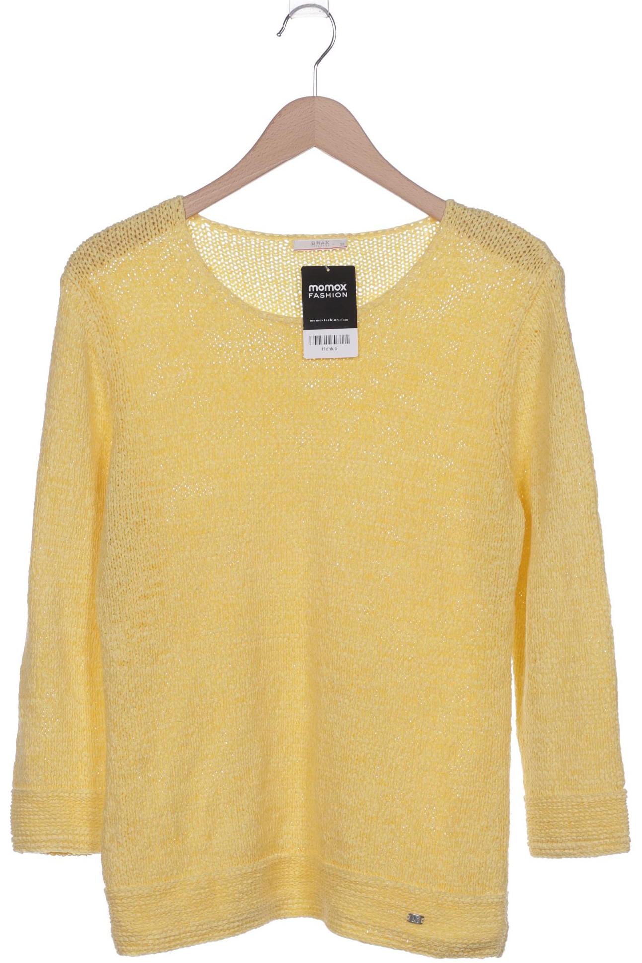 

Brax Damen Pullover, gelb, Gr. 38
