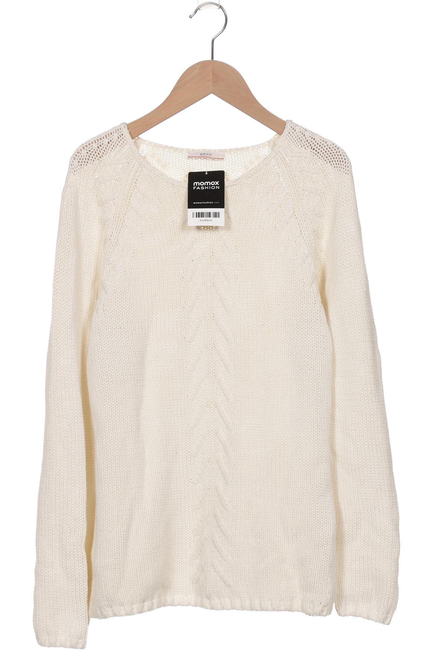 

Brax Damen Pullover, weiß, Gr. 42