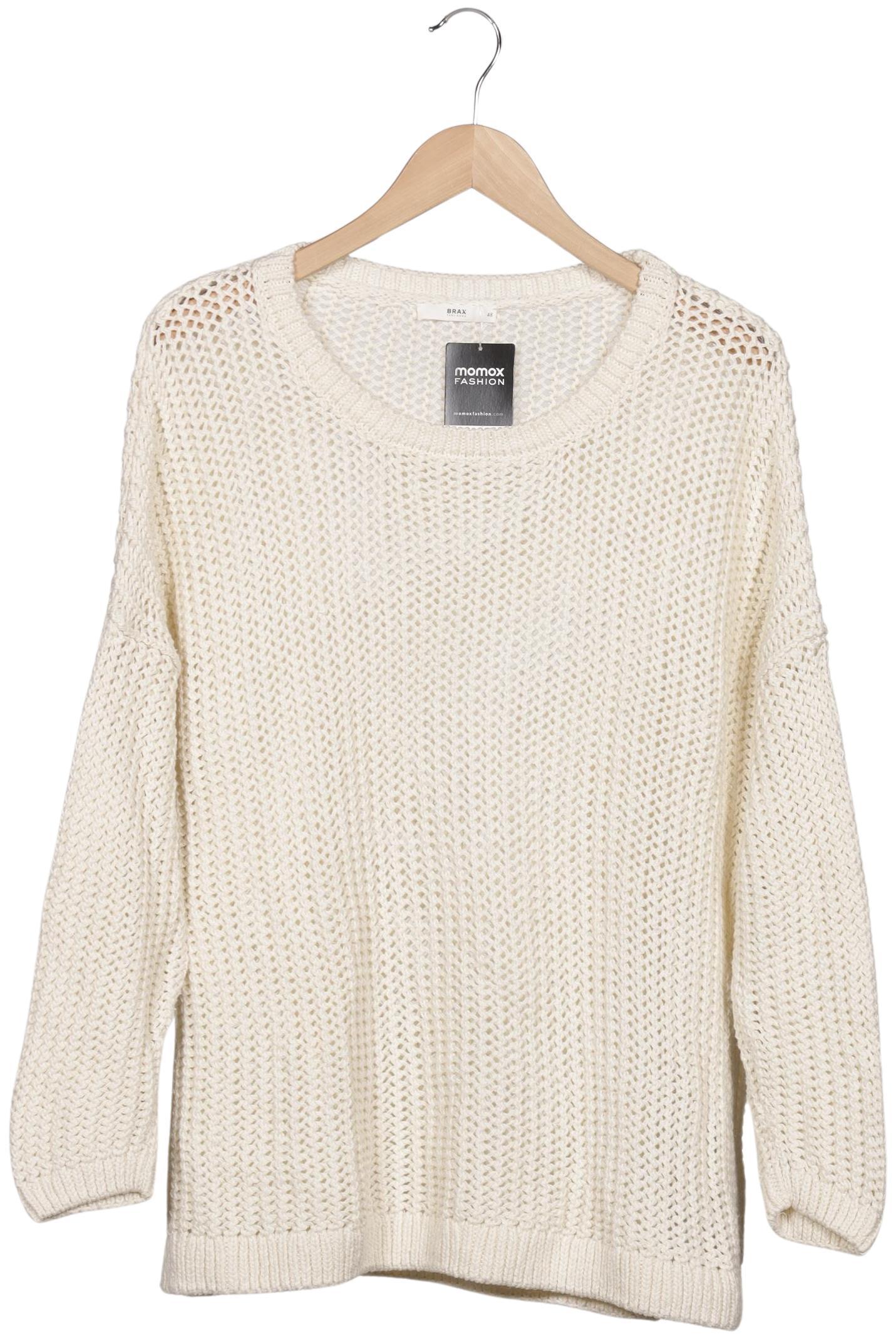 

Brax Damen Pullover, cremeweiß, Gr. 48