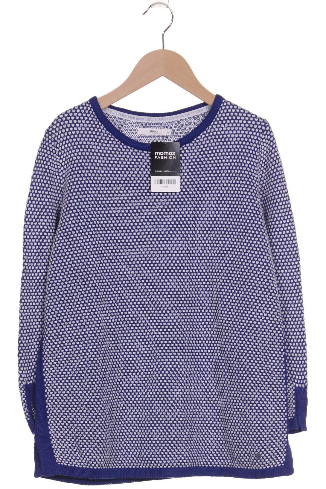 

Brax Damen Pullover, blau, Gr. 40