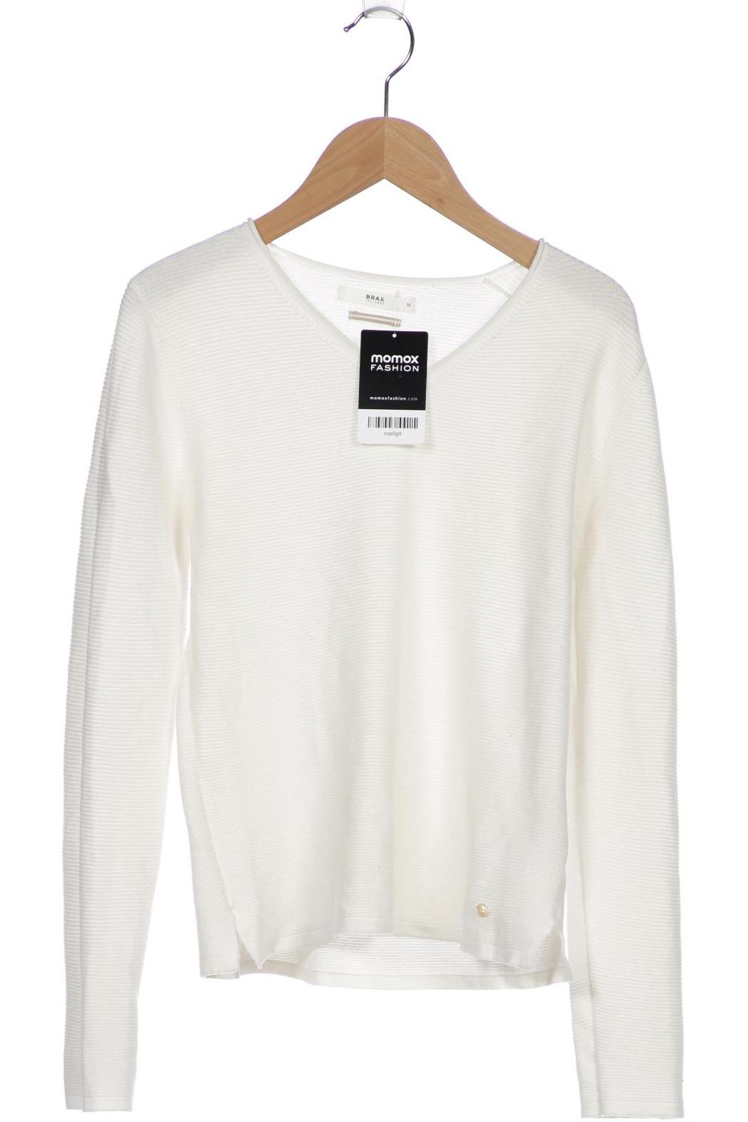 

Brax Damen Pullover, weiß, Gr. 36