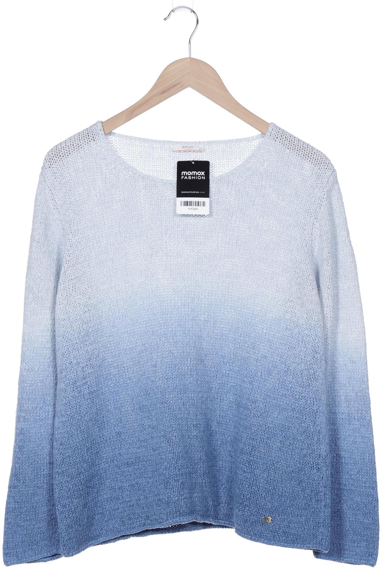

Brax Damen Pullover, blau, Gr. 44