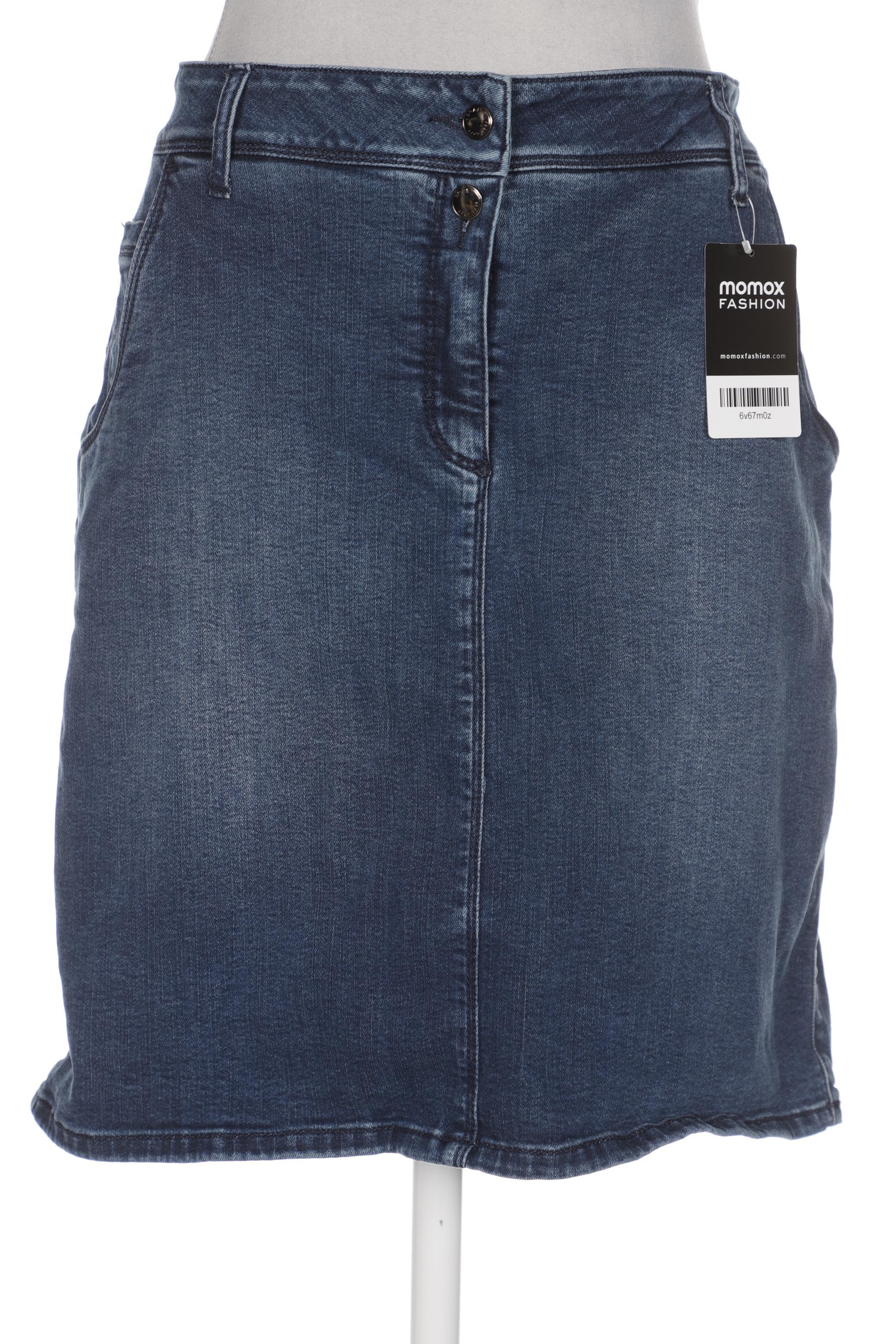 

Brax Damen Rock, blau, Gr. 34