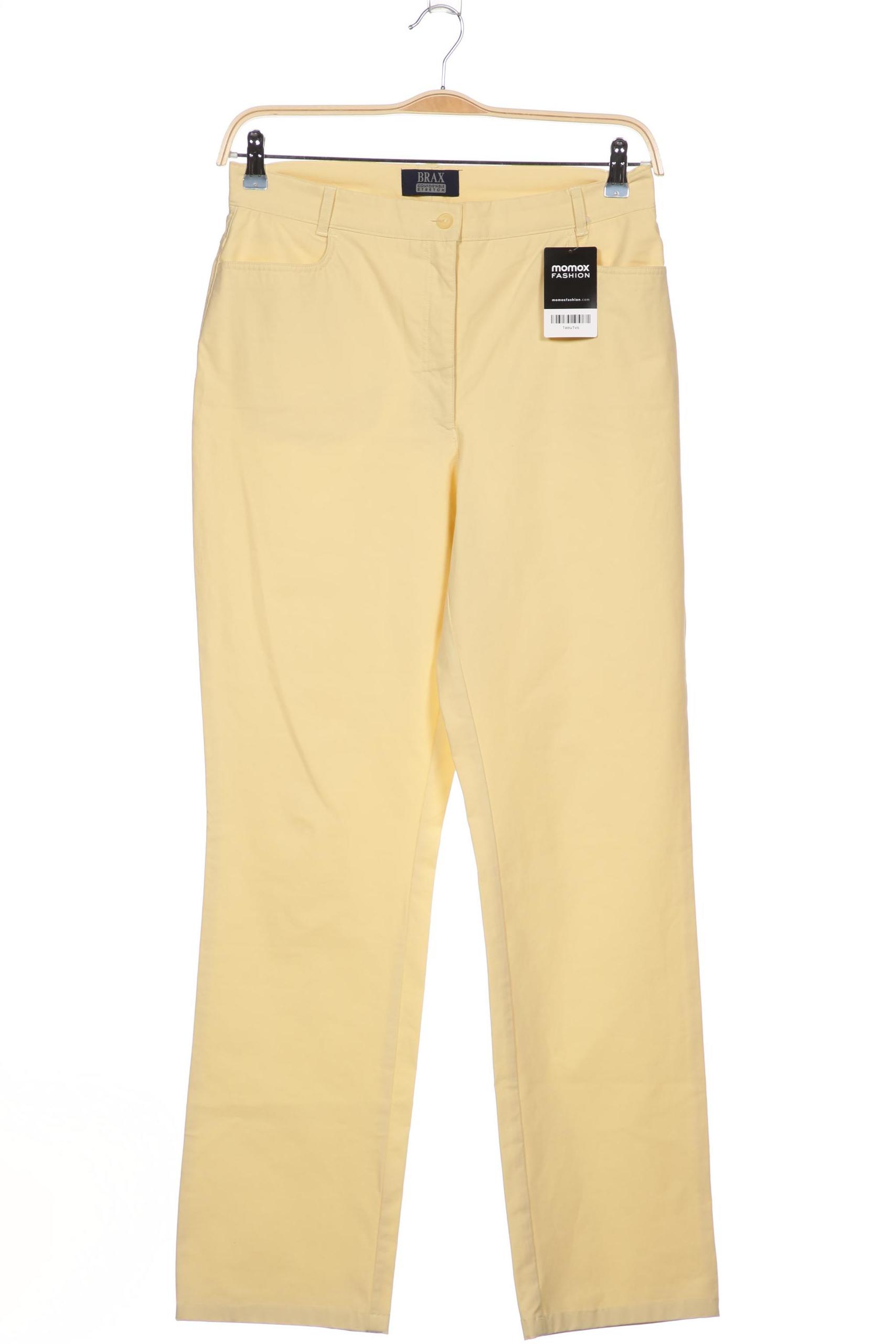 

BRAX Damen Stoffhose, gelb
