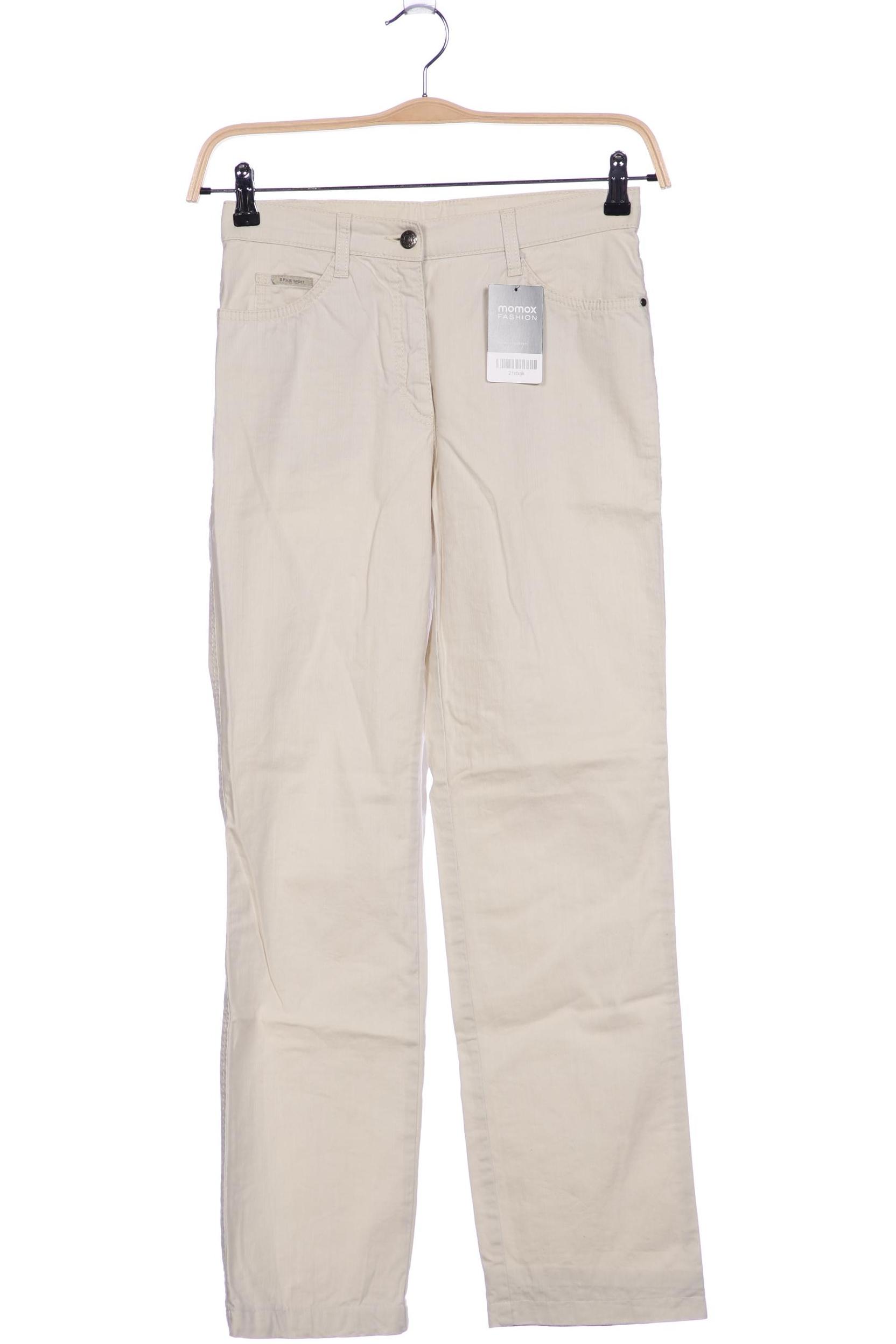 

Brax Damen Stoffhose, cremeweiß, Gr. 28