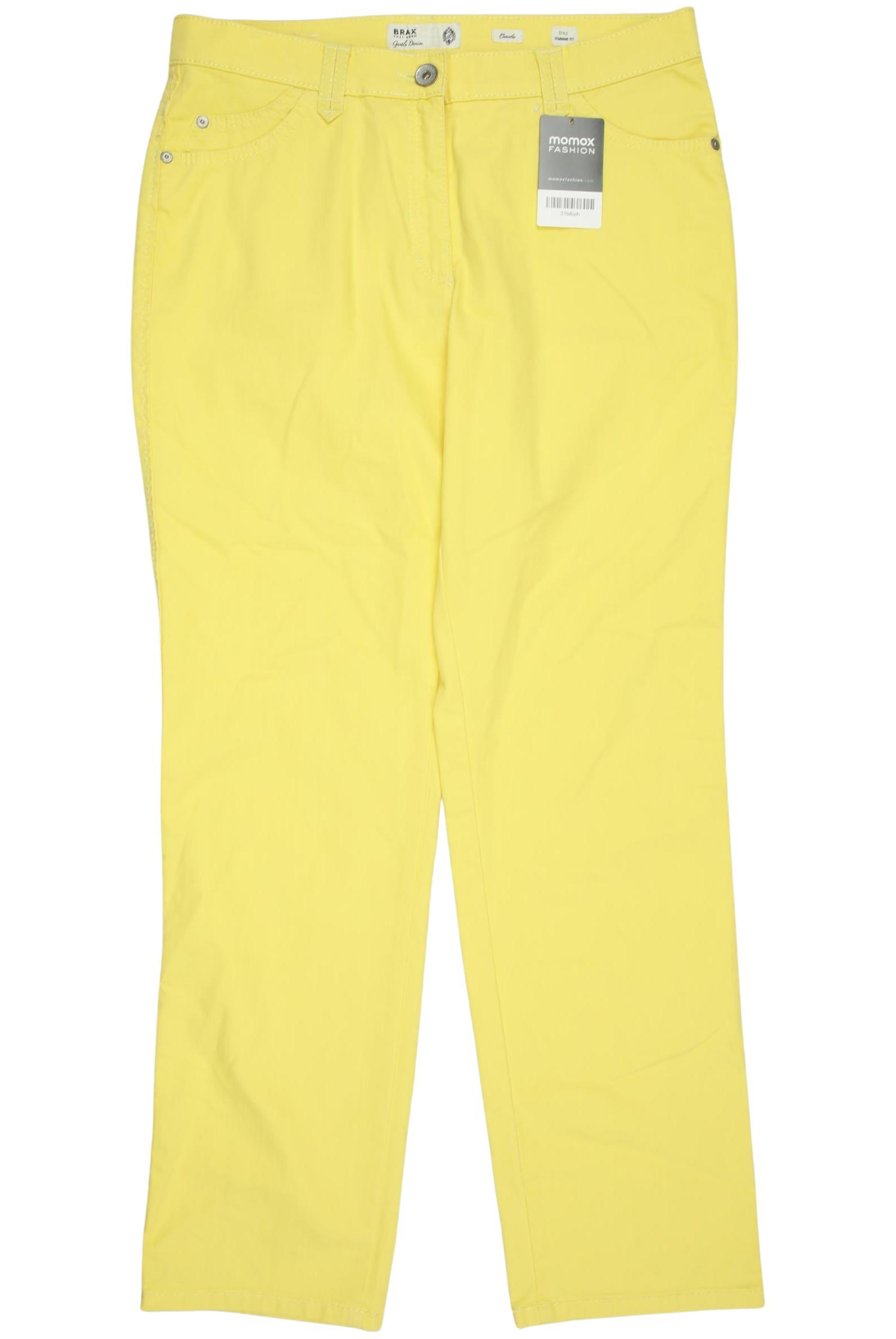 

Brax Damen Stoffhose, gelb, Gr. 31