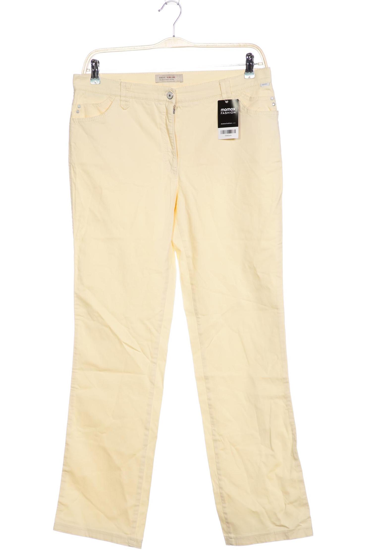 

BRAX Damen Stoffhose, gelb