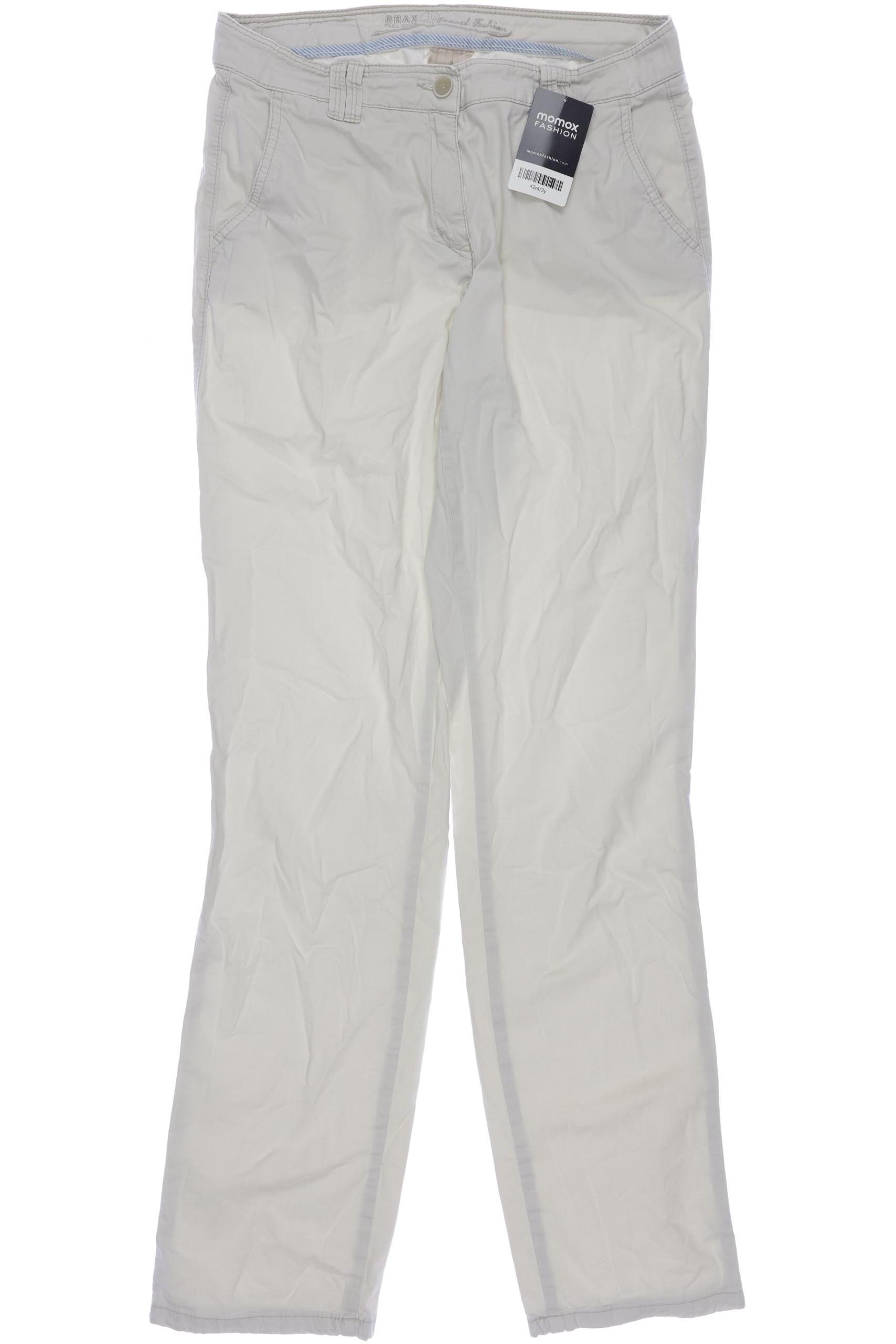 

Brax Damen Stoffhose, cremeweiß, Gr. 31