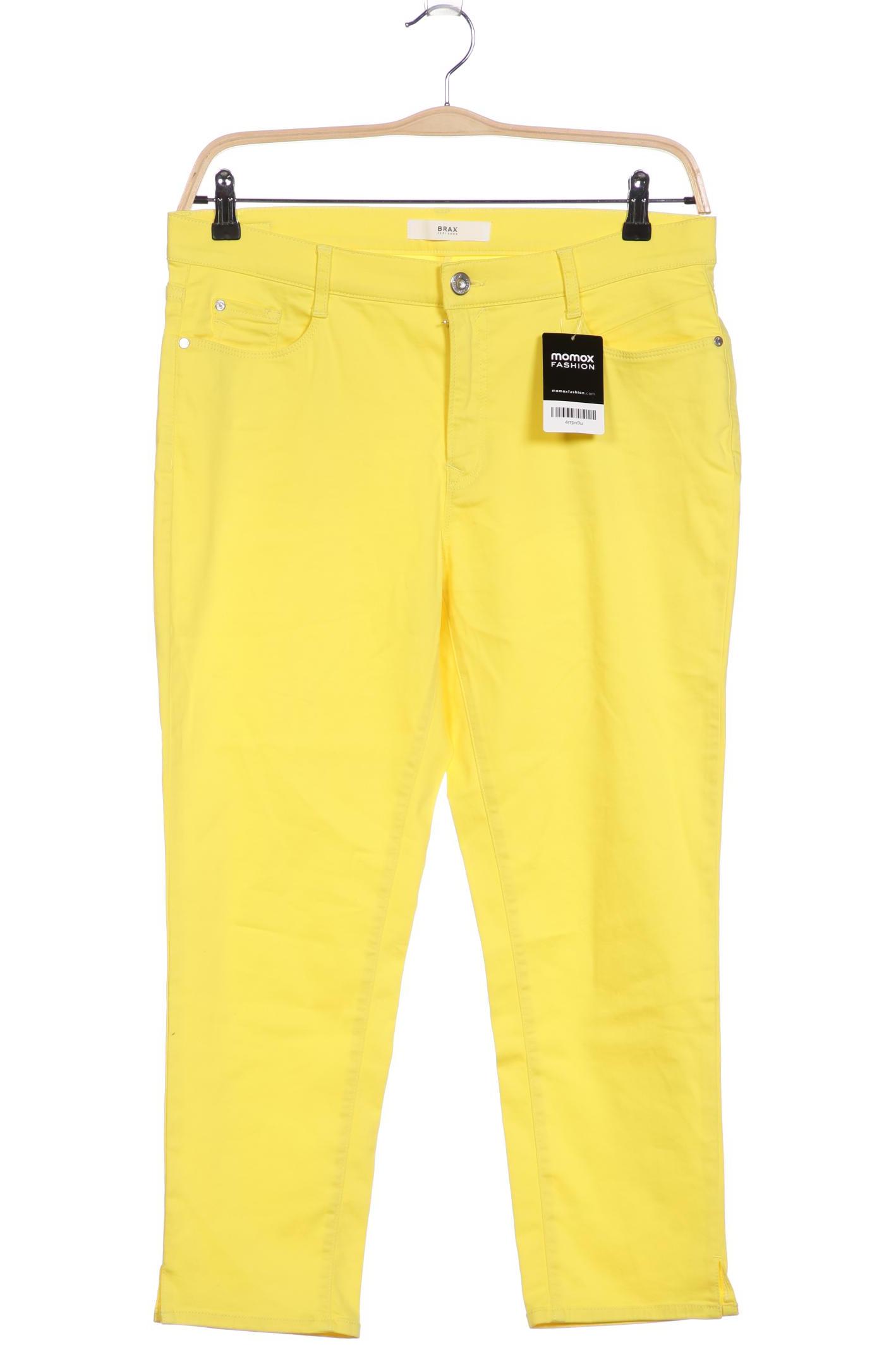 

Brax Damen Stoffhose, gelb, Gr. 42