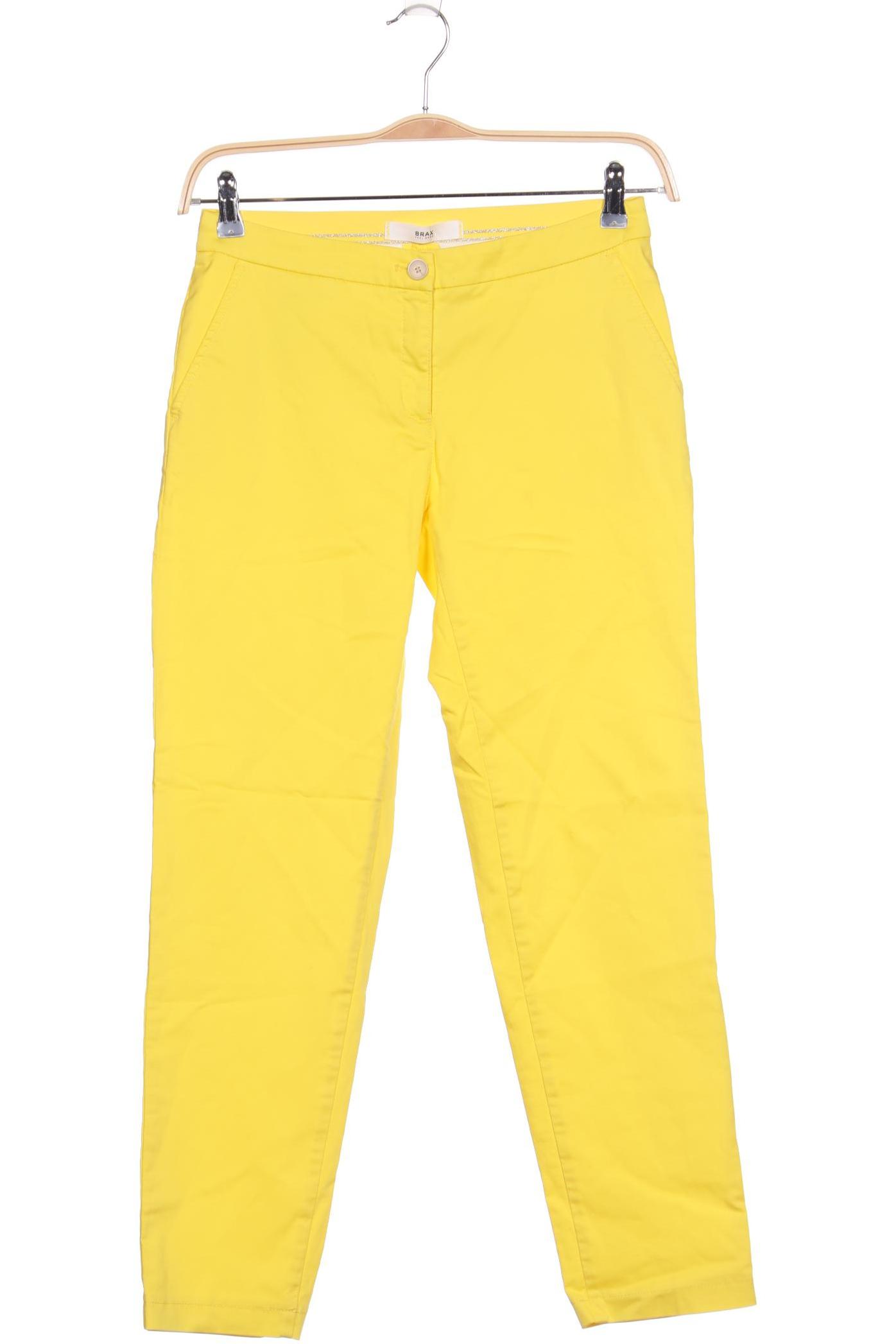 

Brax Damen Stoffhose, gelb, Gr. 36